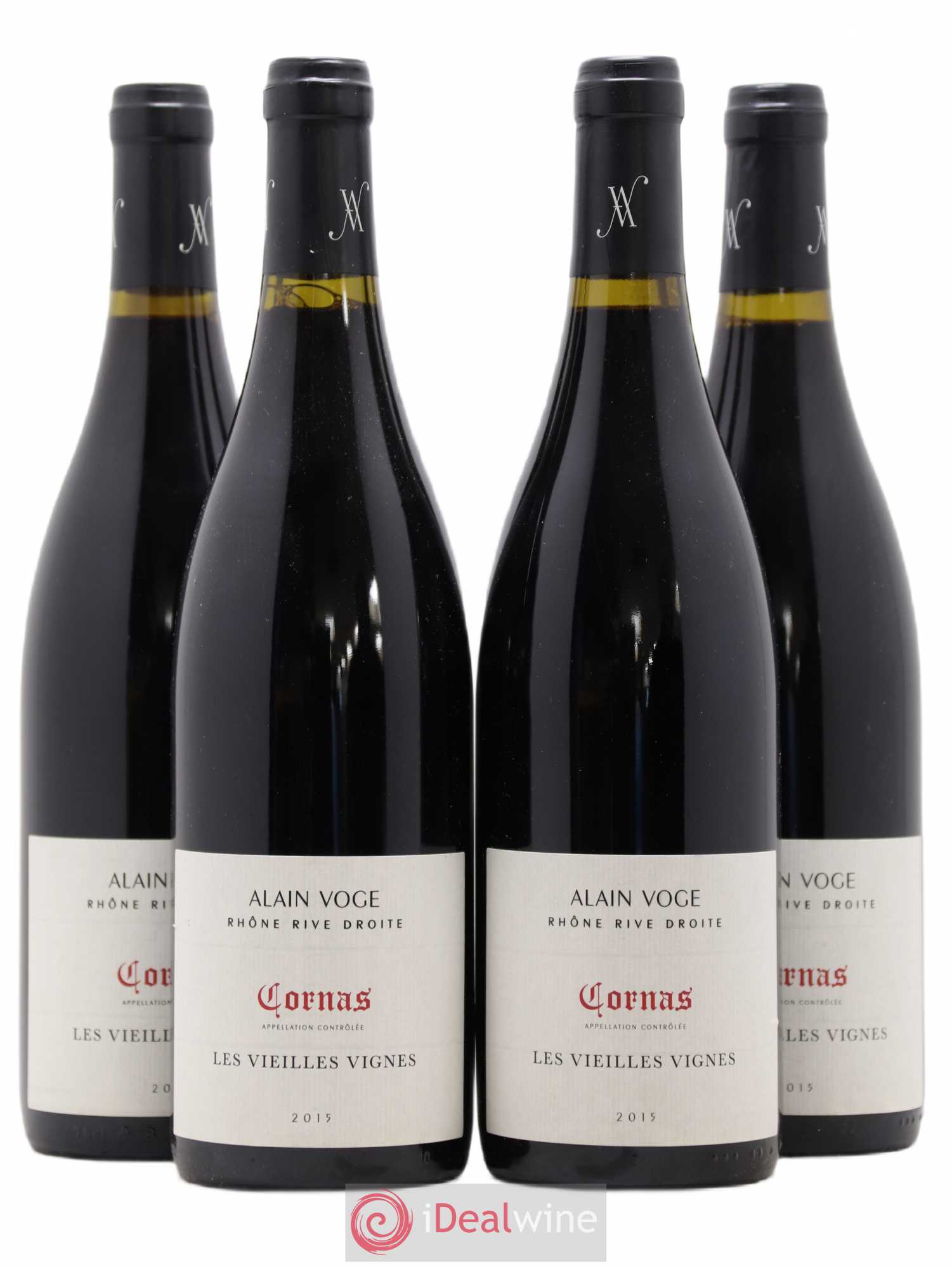 Cornas Les Vieilles Vignes Alain Voge (Domaine) 2015 - Lot de 4 bouteilles - 0