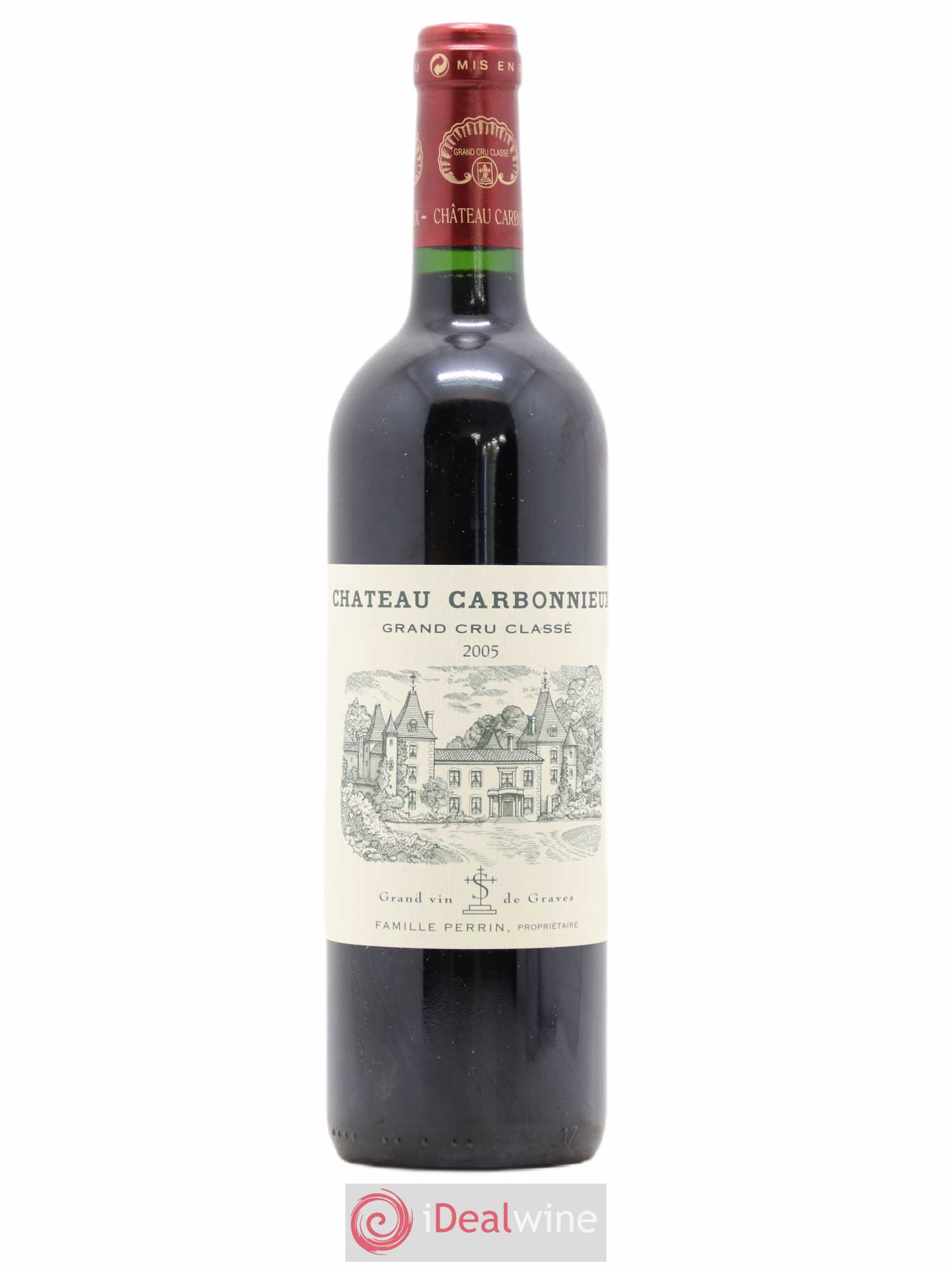 Château Carbonnieux Cru Classé de Graves 2005 - Lot de 1 bouteille - 0
