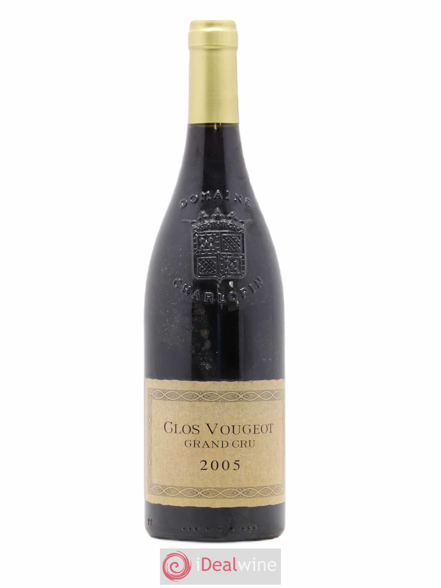 Clos de Vougeot Grand Cru Charlopin-Parizot 2005 - Lot de 1 bouteille - 0