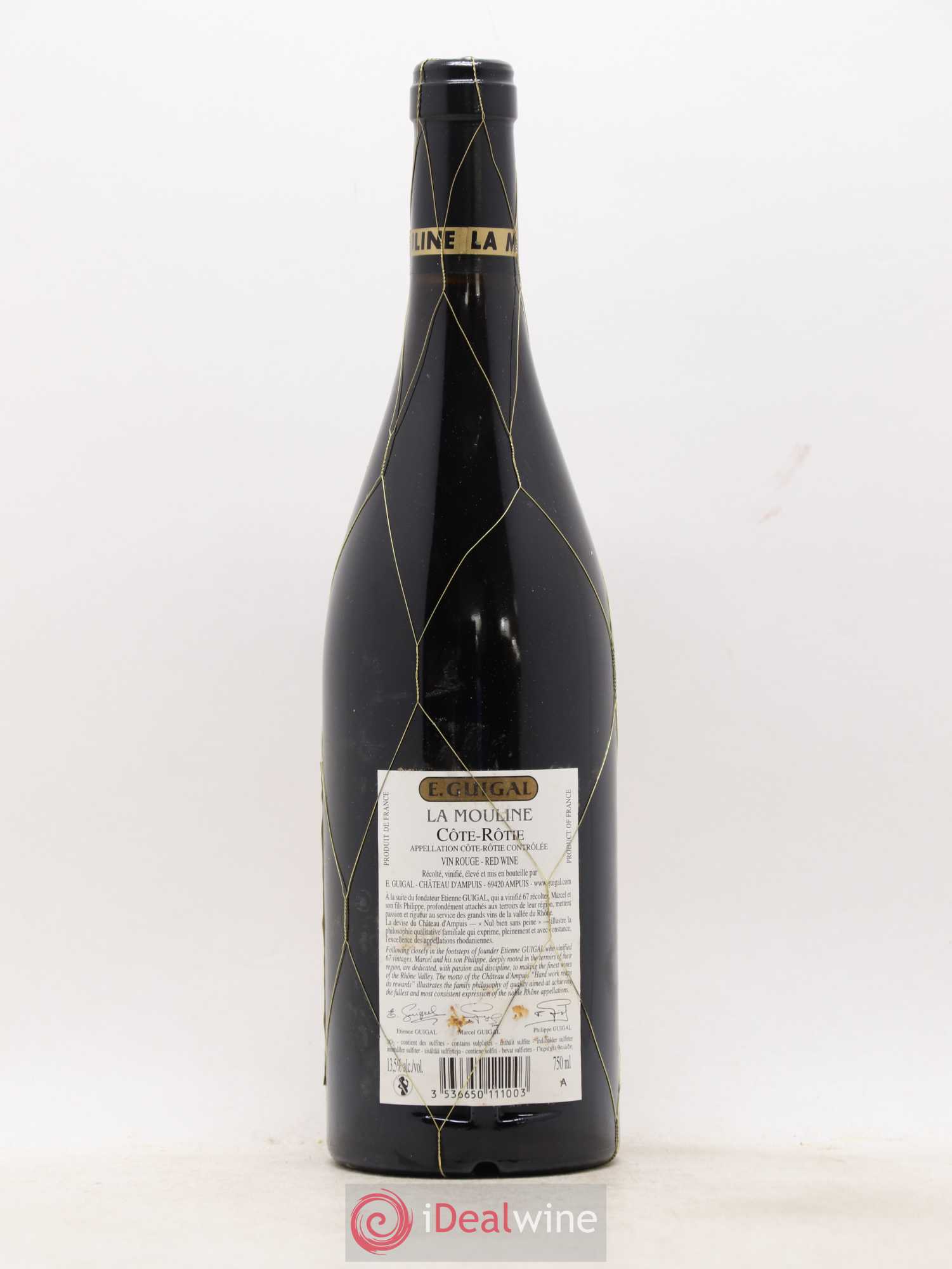Côte-Rôtie La Mouline Guigal 2012 - Lot de 1 bouteille - 1