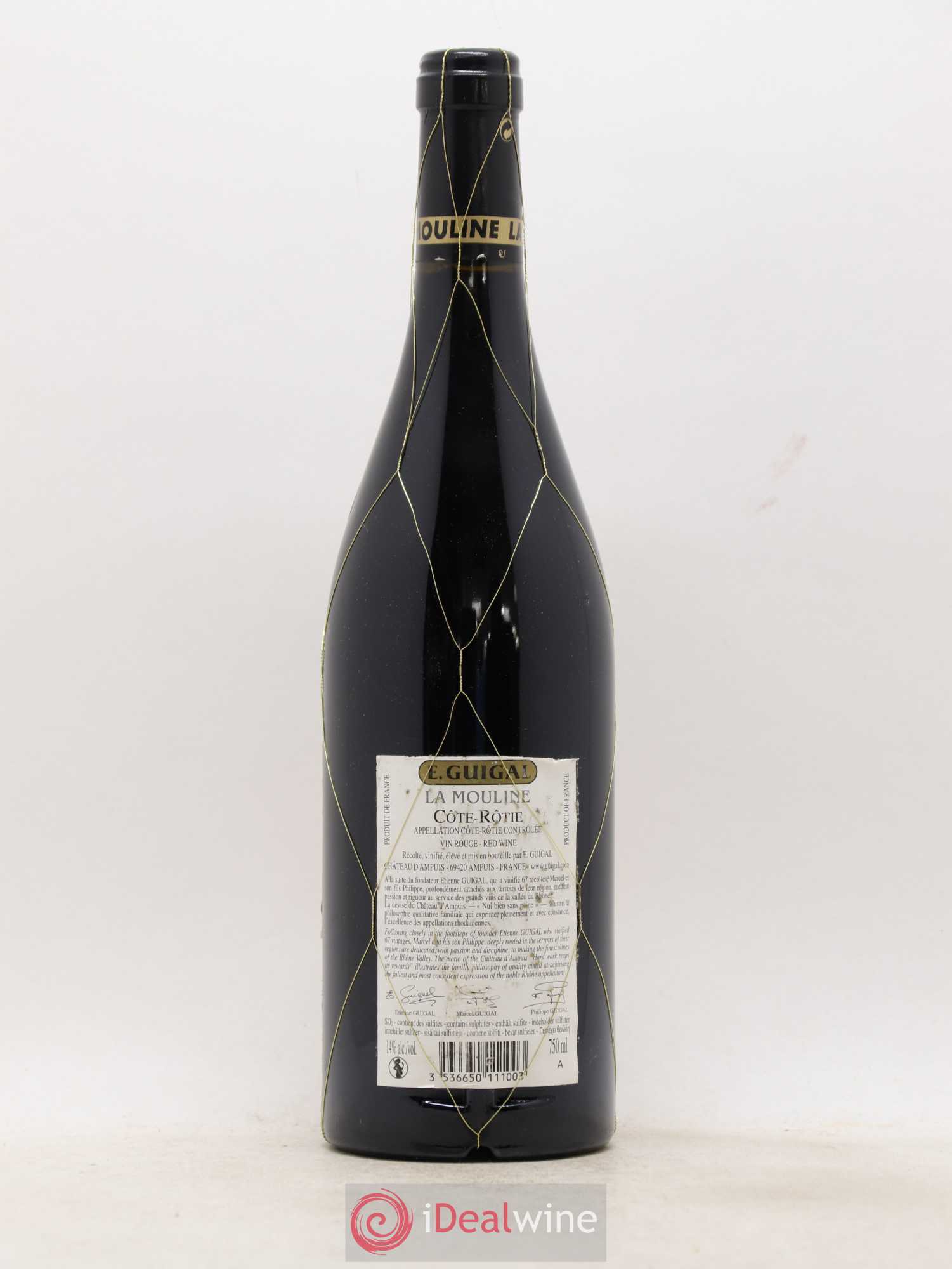Côte-Rôtie La Mouline Guigal 2015 - Lot de 1 bouteille - 1