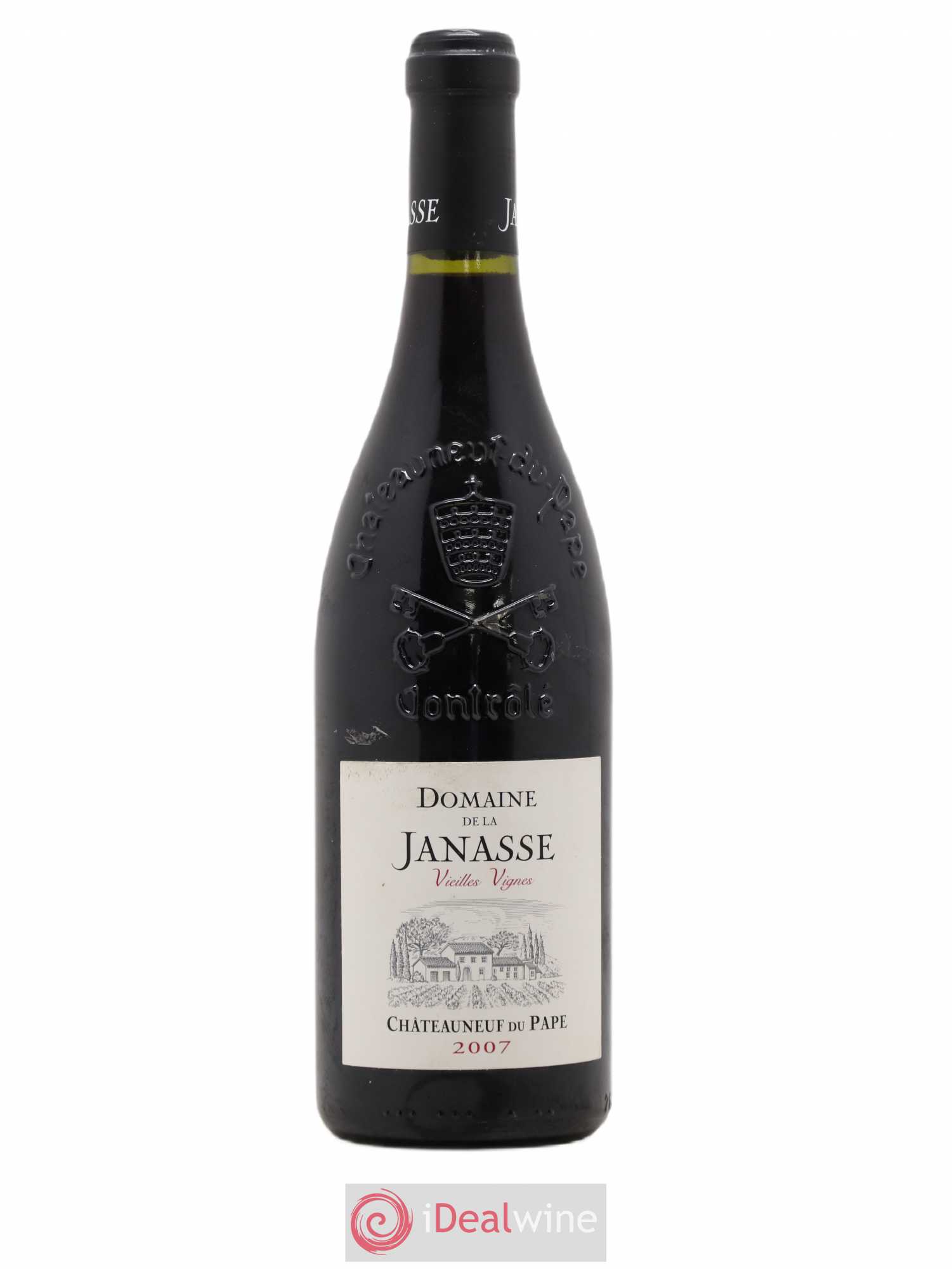 Châteauneuf-du-Pape Cuvée Vieilles Vignes La Janasse (Domaine de) 2007 - Lot de 1 bouteille - 0