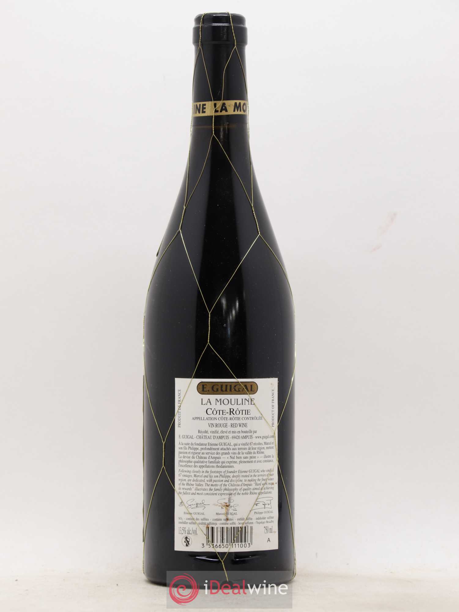 Côte-Rôtie La Mouline Guigal 2012 - Lot de 1 bouteille - 1