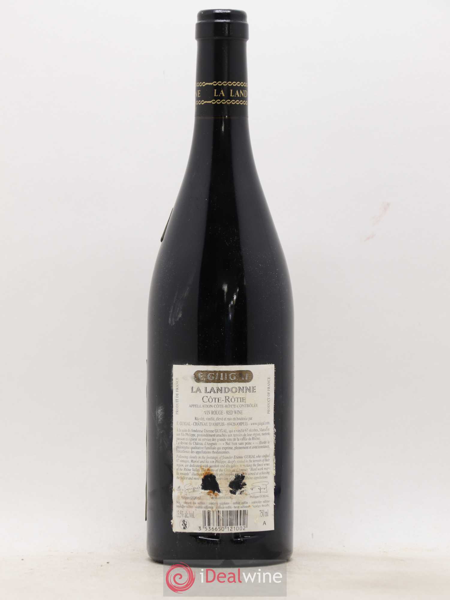 Côte-Rôtie La Landonne Guigal 2013 - Lot de 1 bouteille - 1