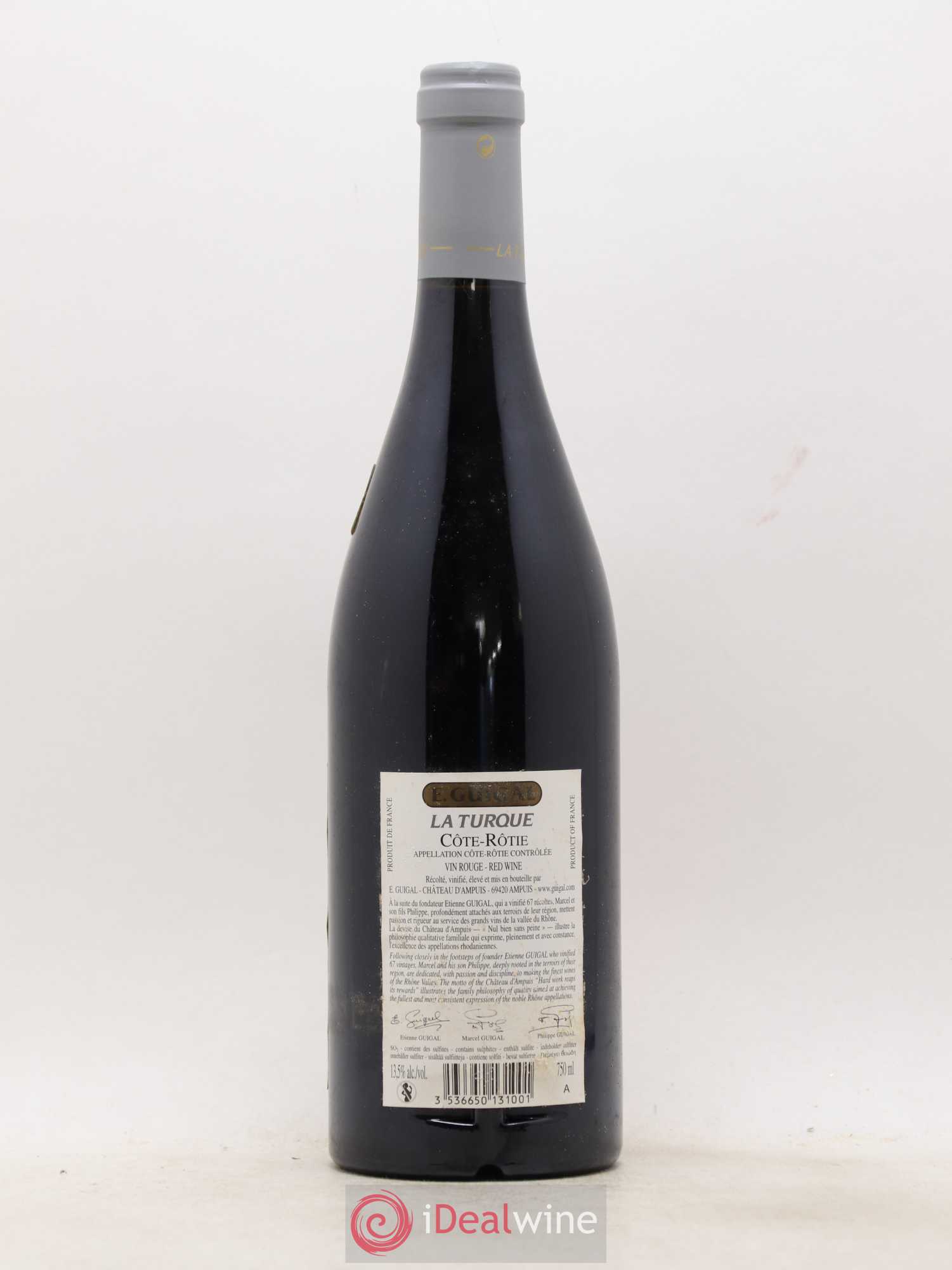 Côte-Rôtie La Turque Guigal 2014 - Lot de 1 bouteille - 1