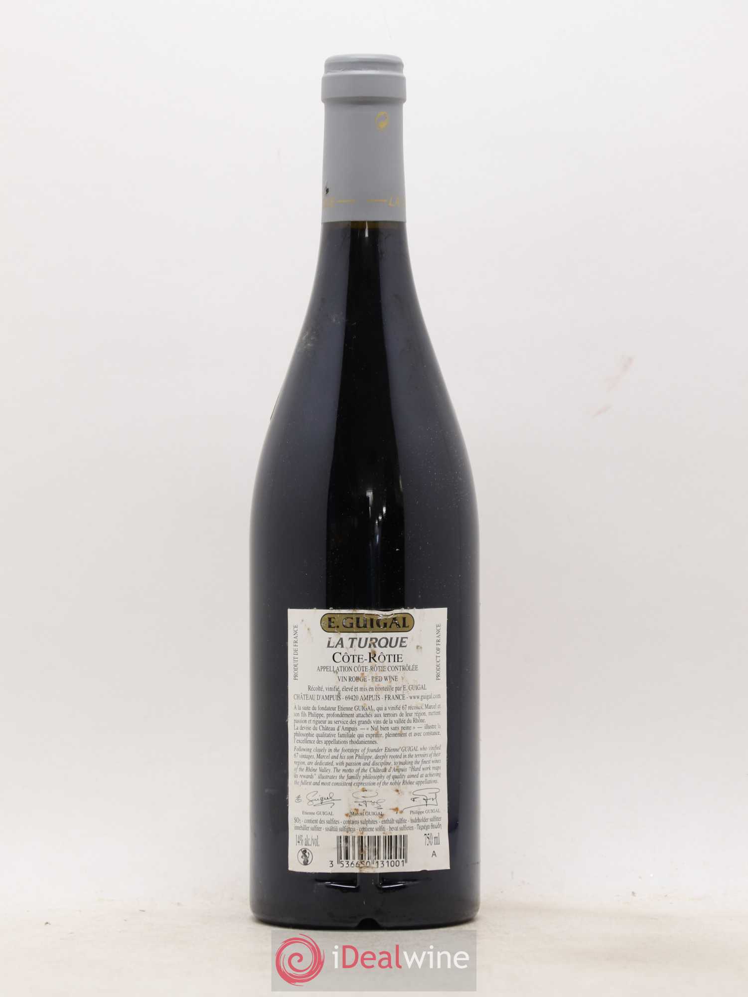 Côte-Rôtie La Turque Guigal 2015 - Lot de 1 bouteille - 1