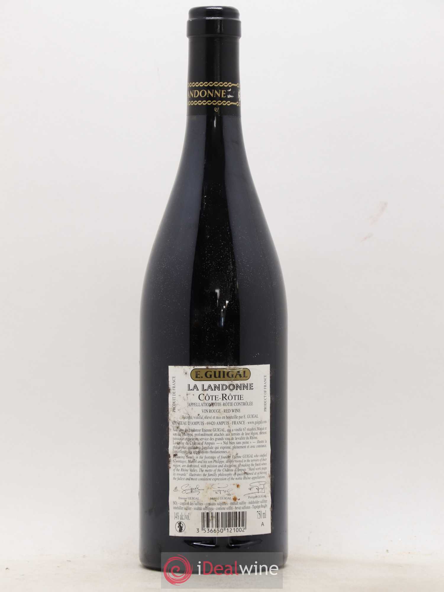 Côte-Rôtie La Landonne Guigal 2015 - Lot de 1 bouteille - 1
