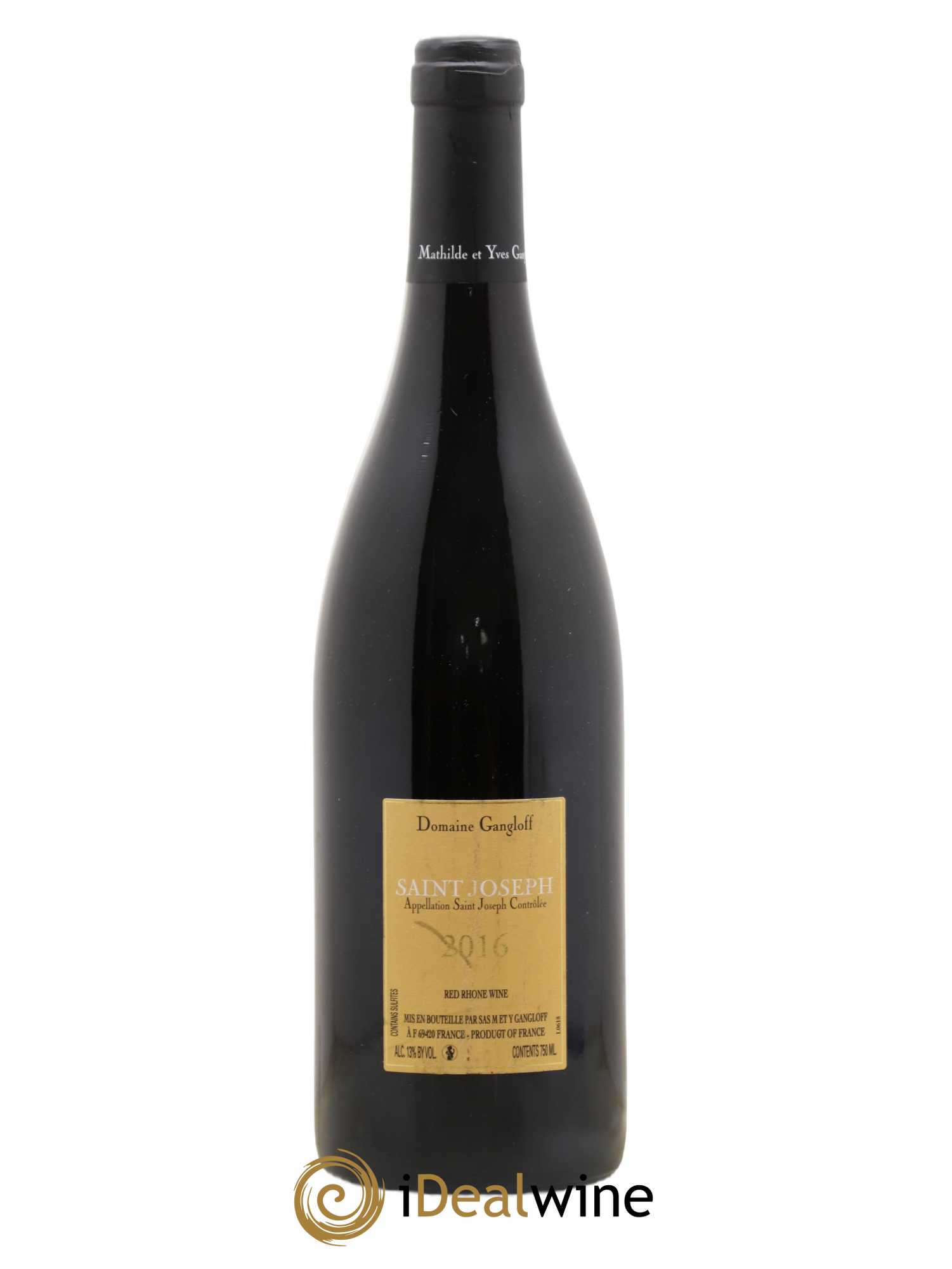 Saint-Joseph Gangloff (Domaine) 2016 - Lot of 1 bottle - 1