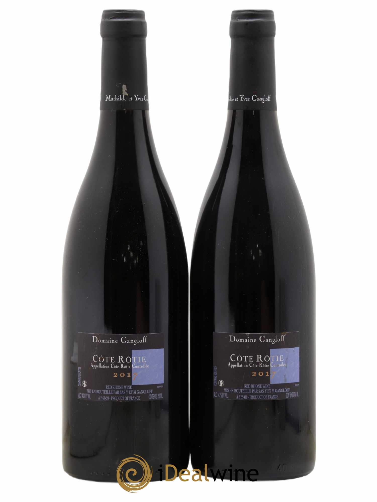 Côte-Rôtie La Barbarine Gangloff (Domaine) 2017 - Lot de 2 bouteilles - 1