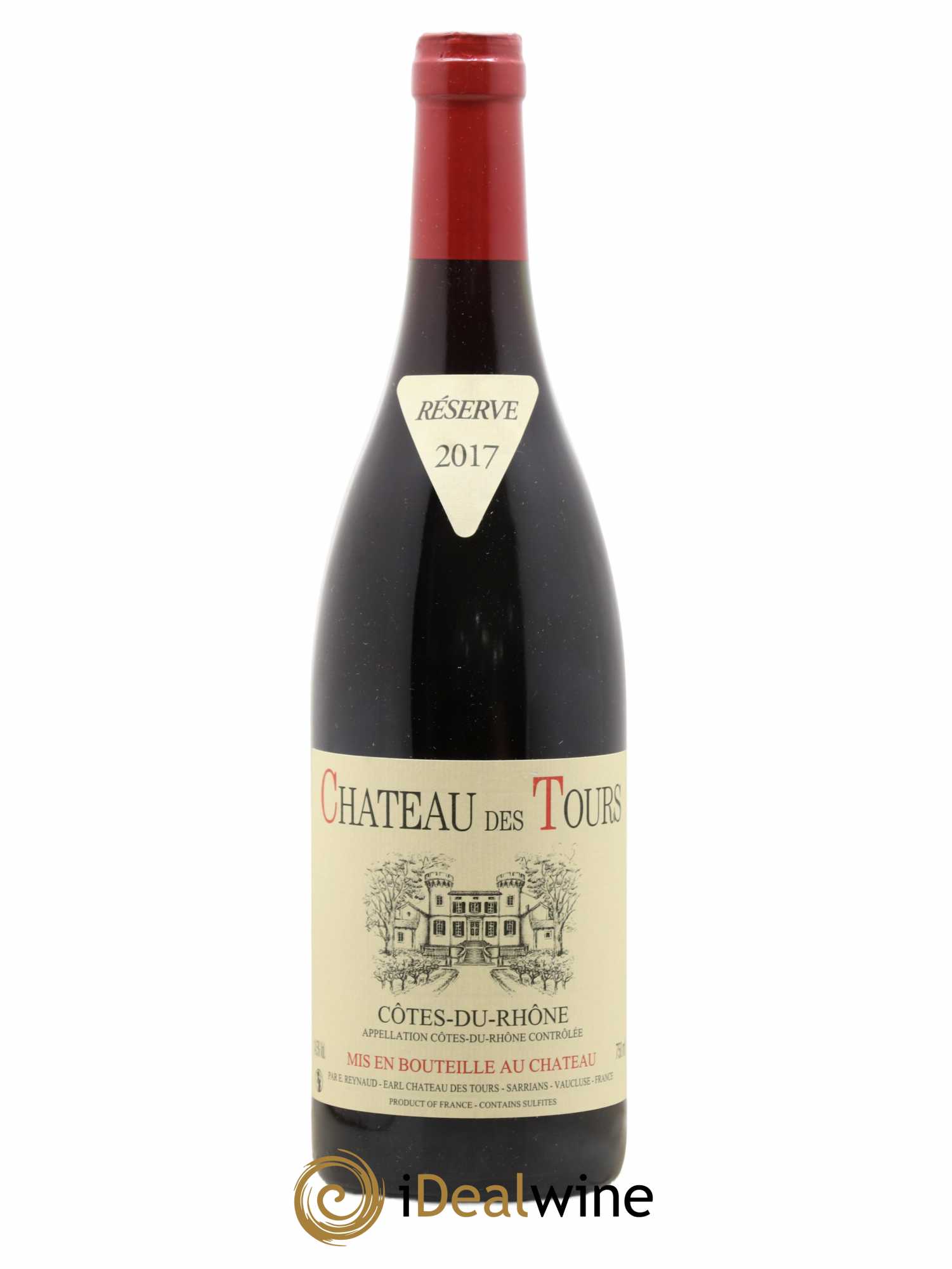Côtes-du-Rhône Château des Tours Emmanuel Reynaud 2017 - Lot de 1 bouteille - 0