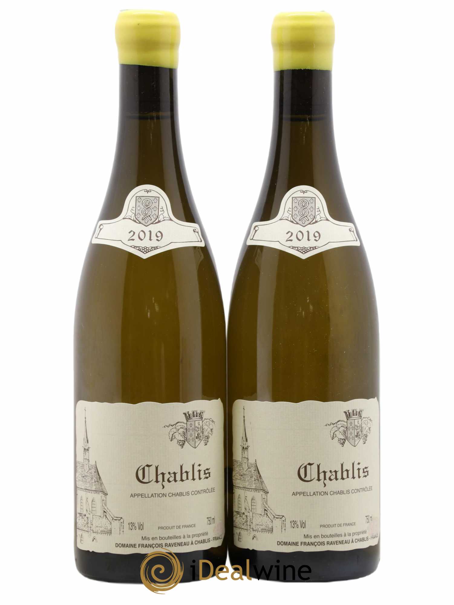 Chablis Raveneau (Domaine) 2019 - Lot de 2 bouteilles - 0