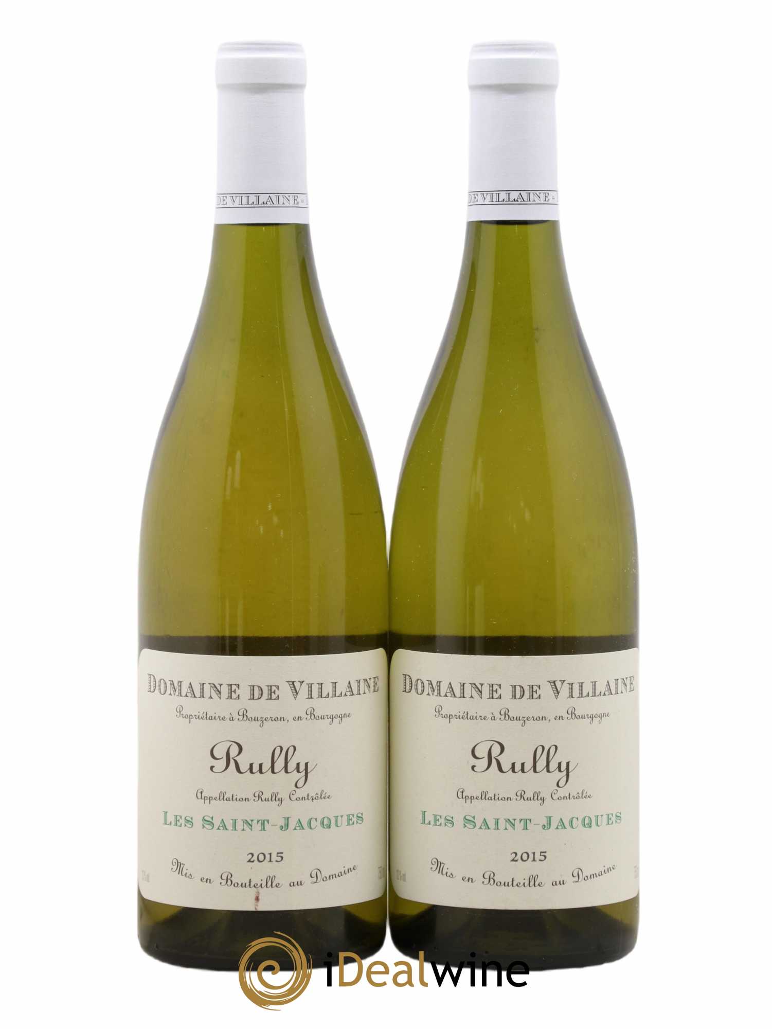 Rully Les Saint-Jacques Domaine de Villaine 2015 - Lot de 2 bouteilles - 0