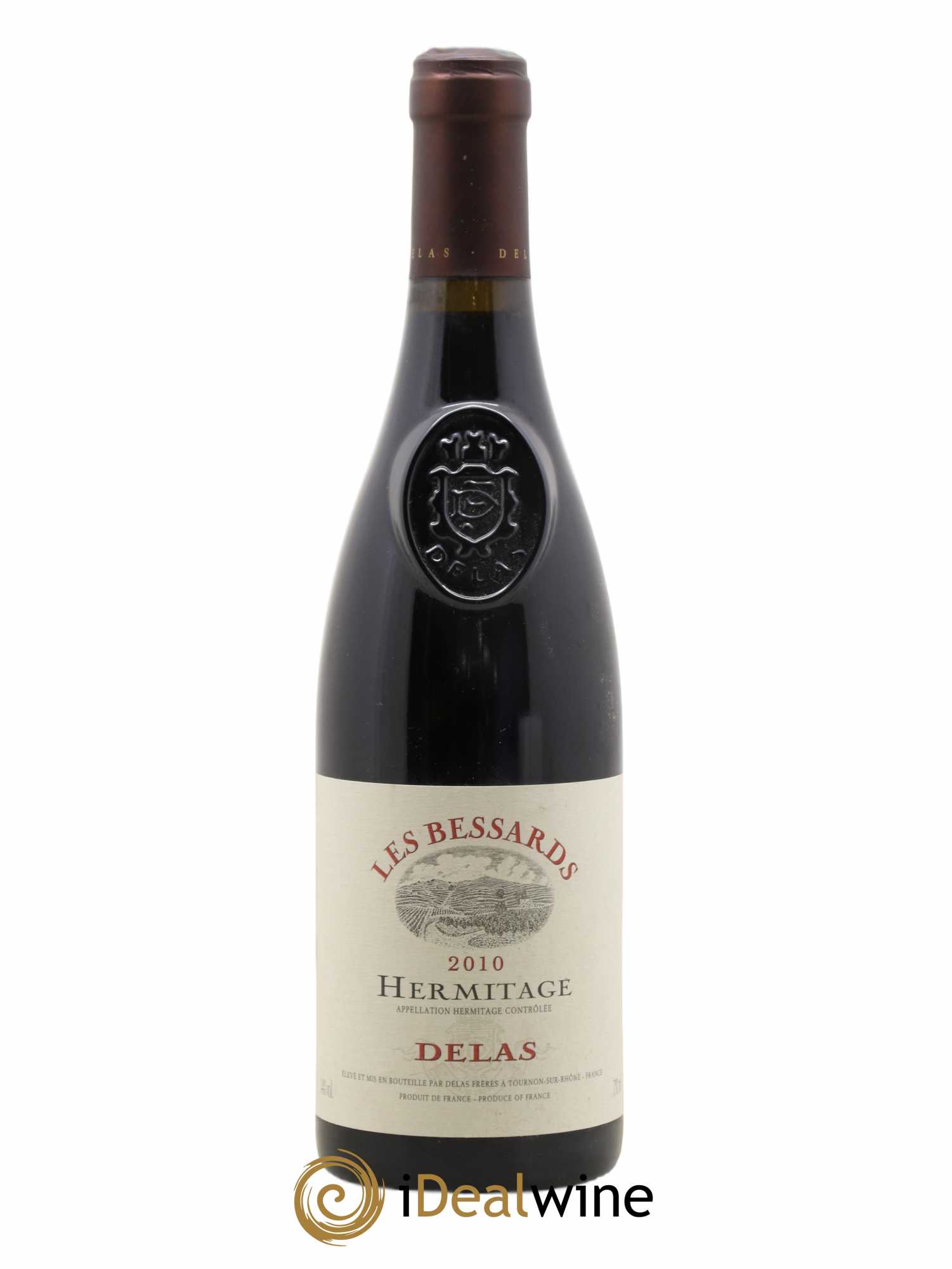 Hermitage Les Bessards Delas Frères 2010 - Lot de 1 bouteille - 0