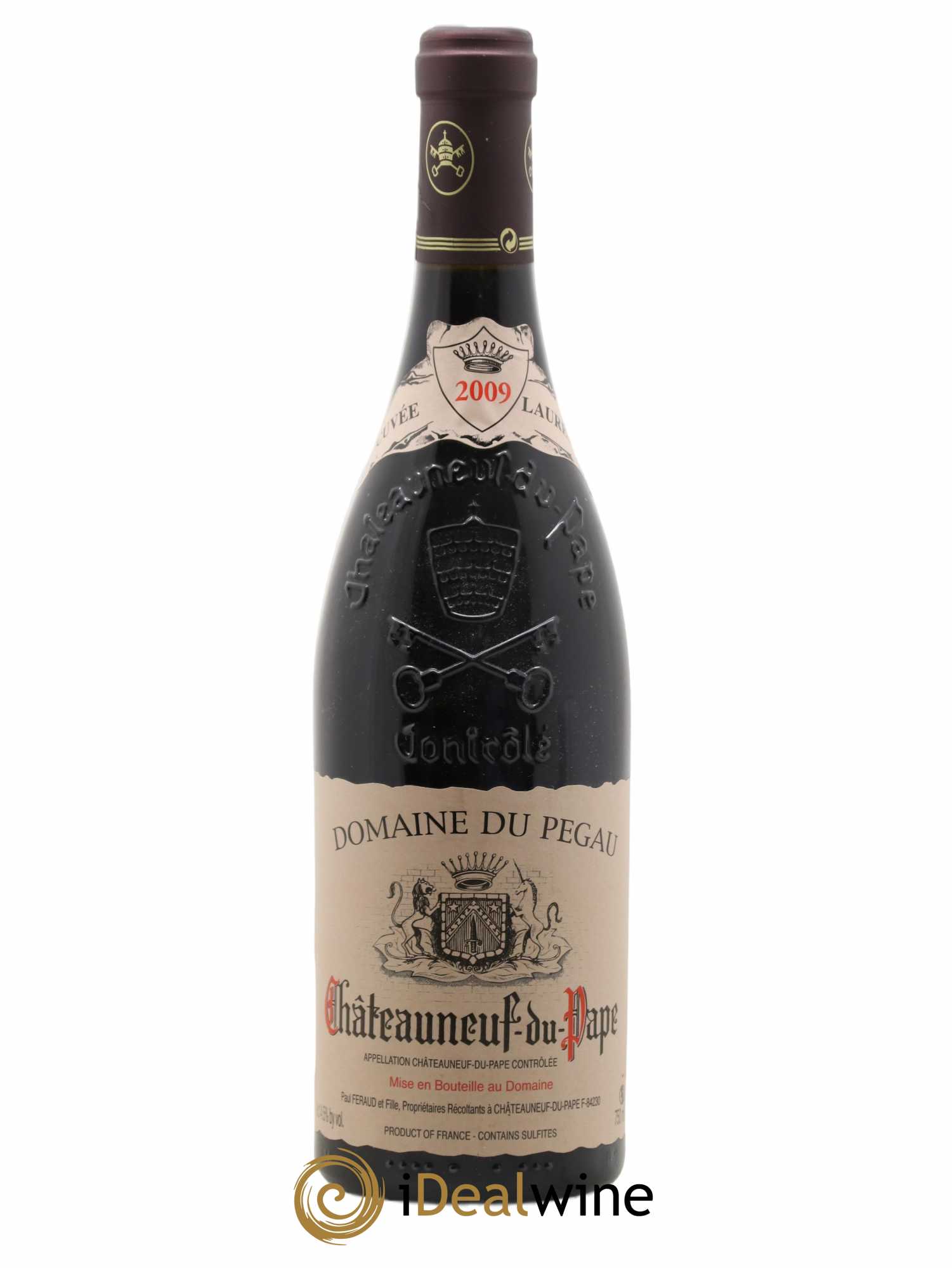 Châteauneuf-du-Pape Domaine du Pégau Cuvée Laurence Paul et Laurence Féraud 2009 - Lot de 1 bouteille - 0