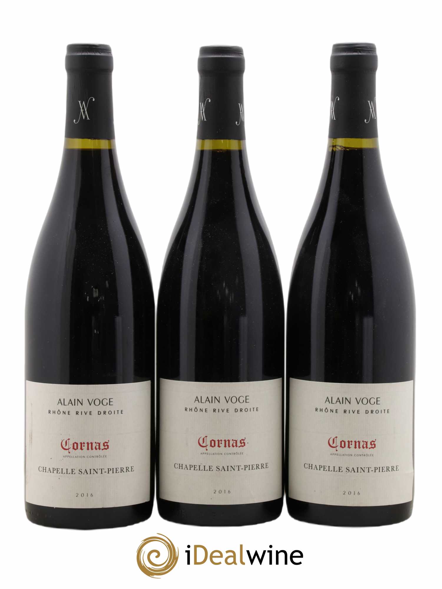 Cornas Chapelle Saint Pierre Alain Voge (Domaine) 2016 - Lot de 3 bouteilles - 0