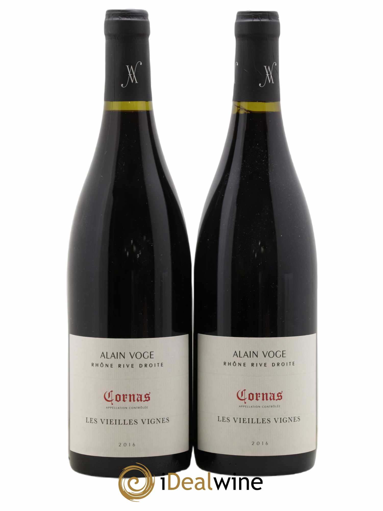 Cornas Les Vieilles Vignes Alain Voge (Domaine) 2016 - Lotto di 2 bottiglie - 0