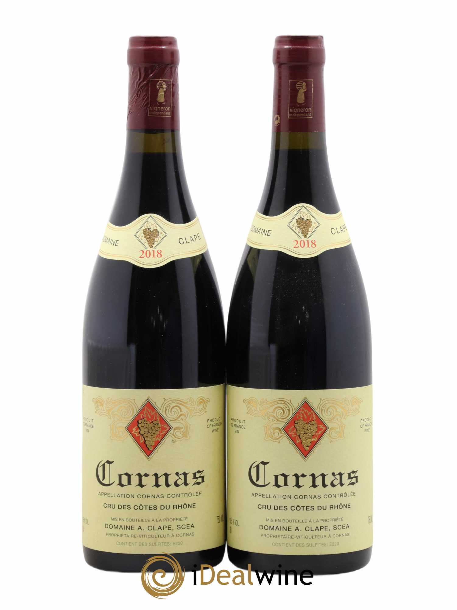 Cornas Auguste Clape 2018 - Lot de 2 bouteilles - 0
