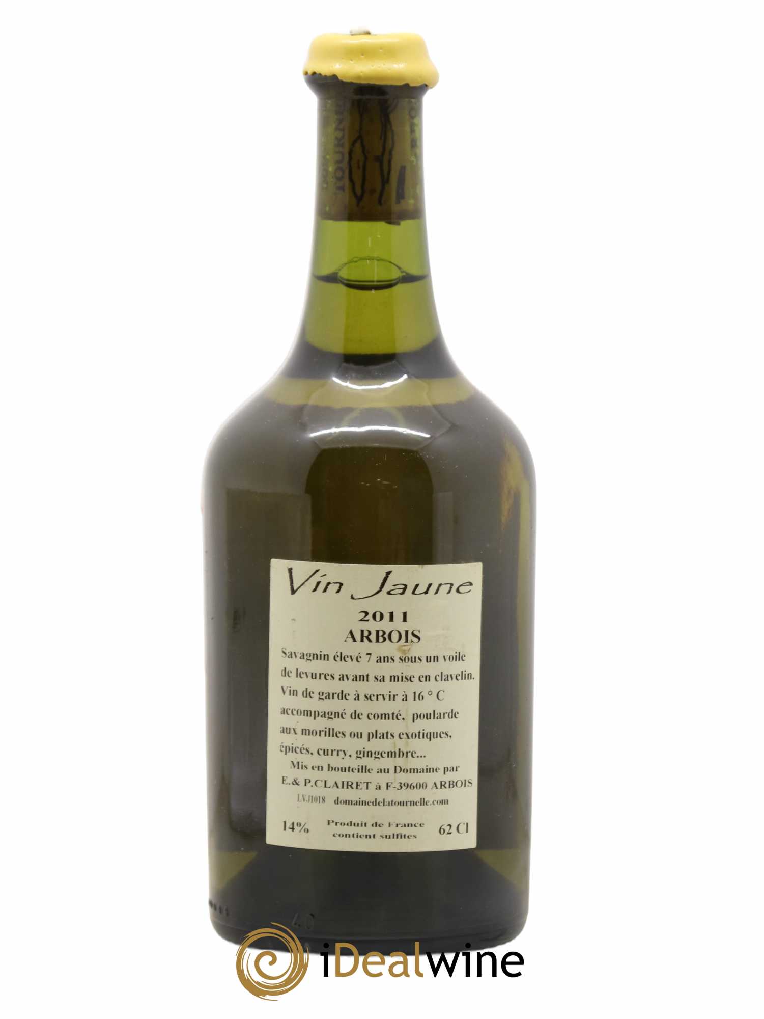 Arbois Vin Jaune Domaine de la Tournelle 2011 - Lot de 1 bouteille - 1