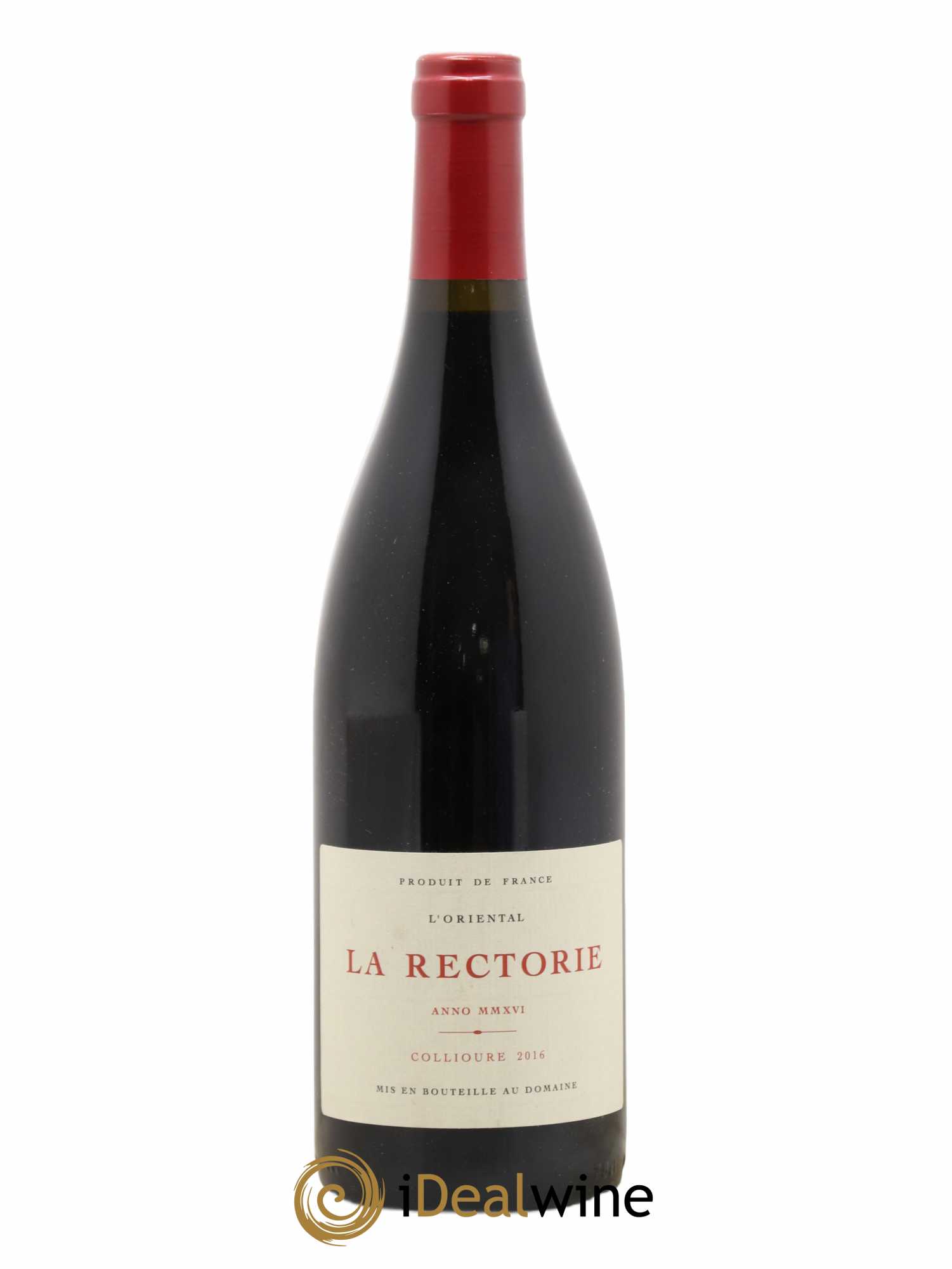 Collioure La Rectorie (Domaine de) Oriental Thierry et Jean Emmanuel Parcé 2016 - Lot de 1 bouteille - 0