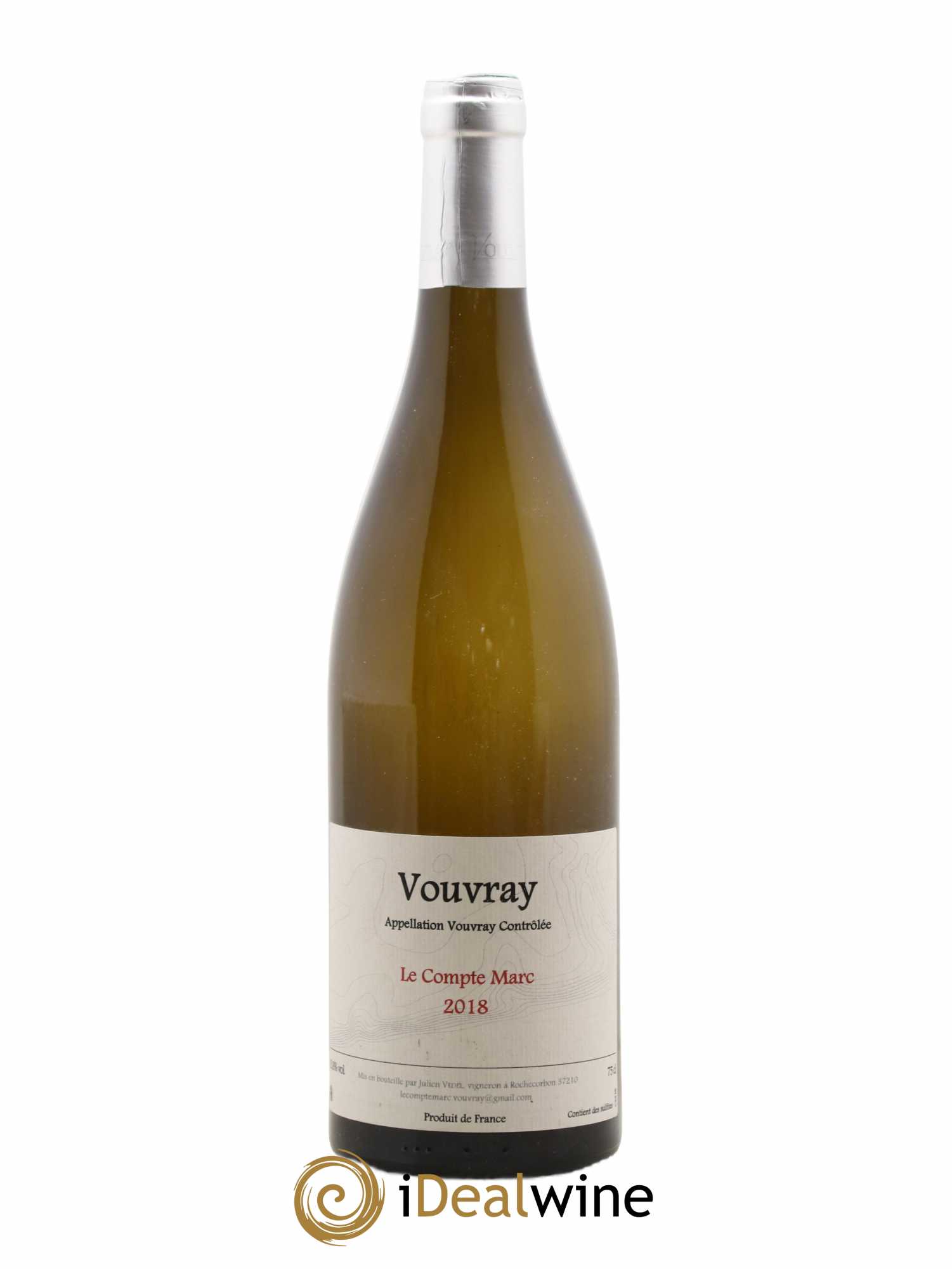 Vouvray Compte Marc Julien Vedel 2018 - Posten von 1 Flasche - 0