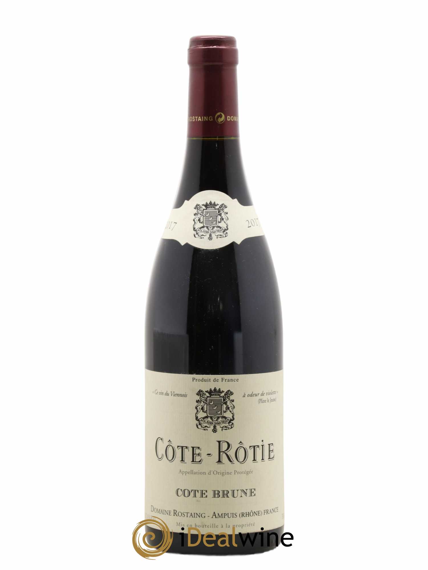 Côte-Rôtie Côte Brune René Rostaing 2017 - Lot of 1 bottle - 0