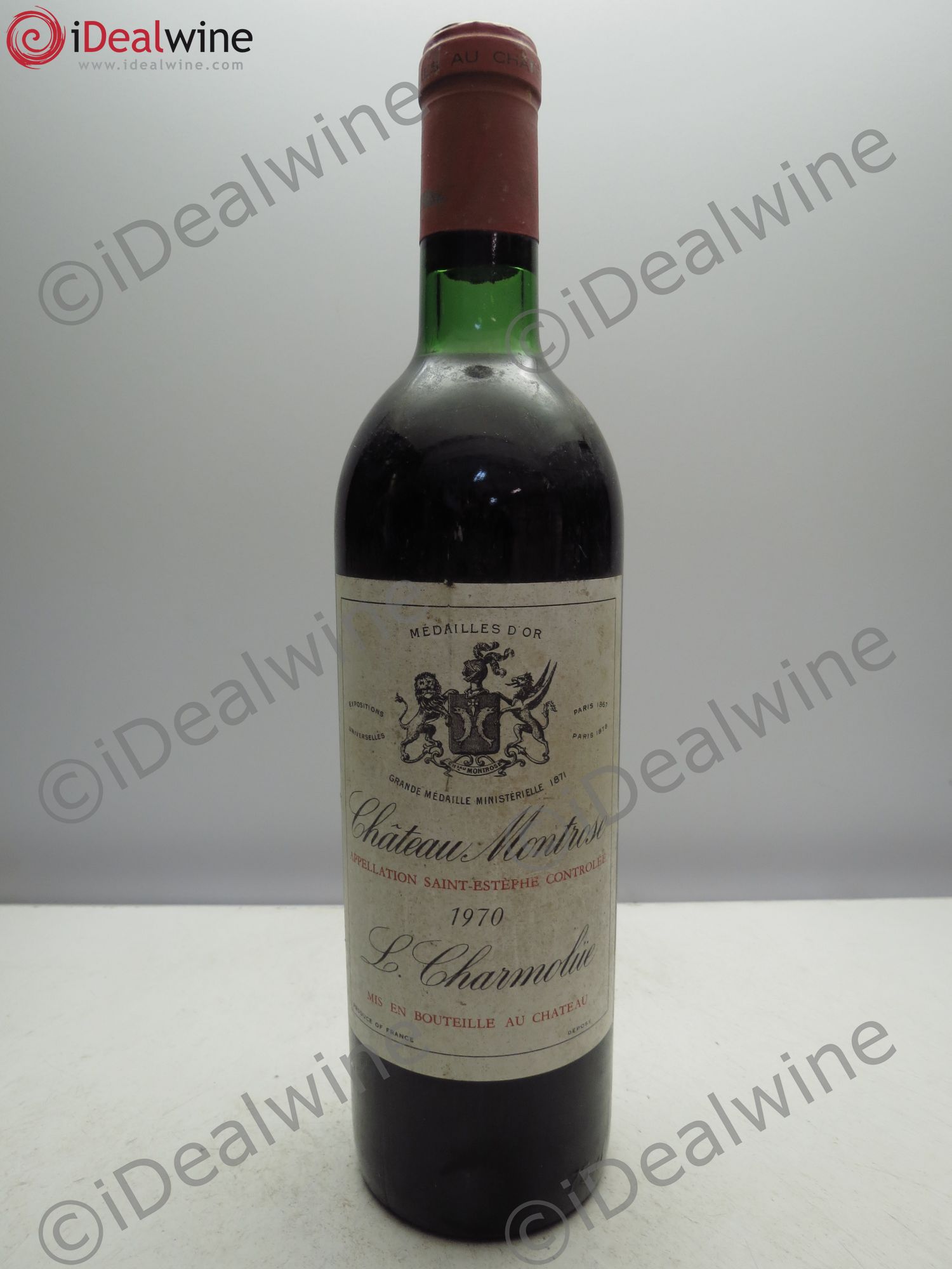 Château Montrose 2ème Grand Cru Classé 1970 - Lot de 1 bouteille - 0