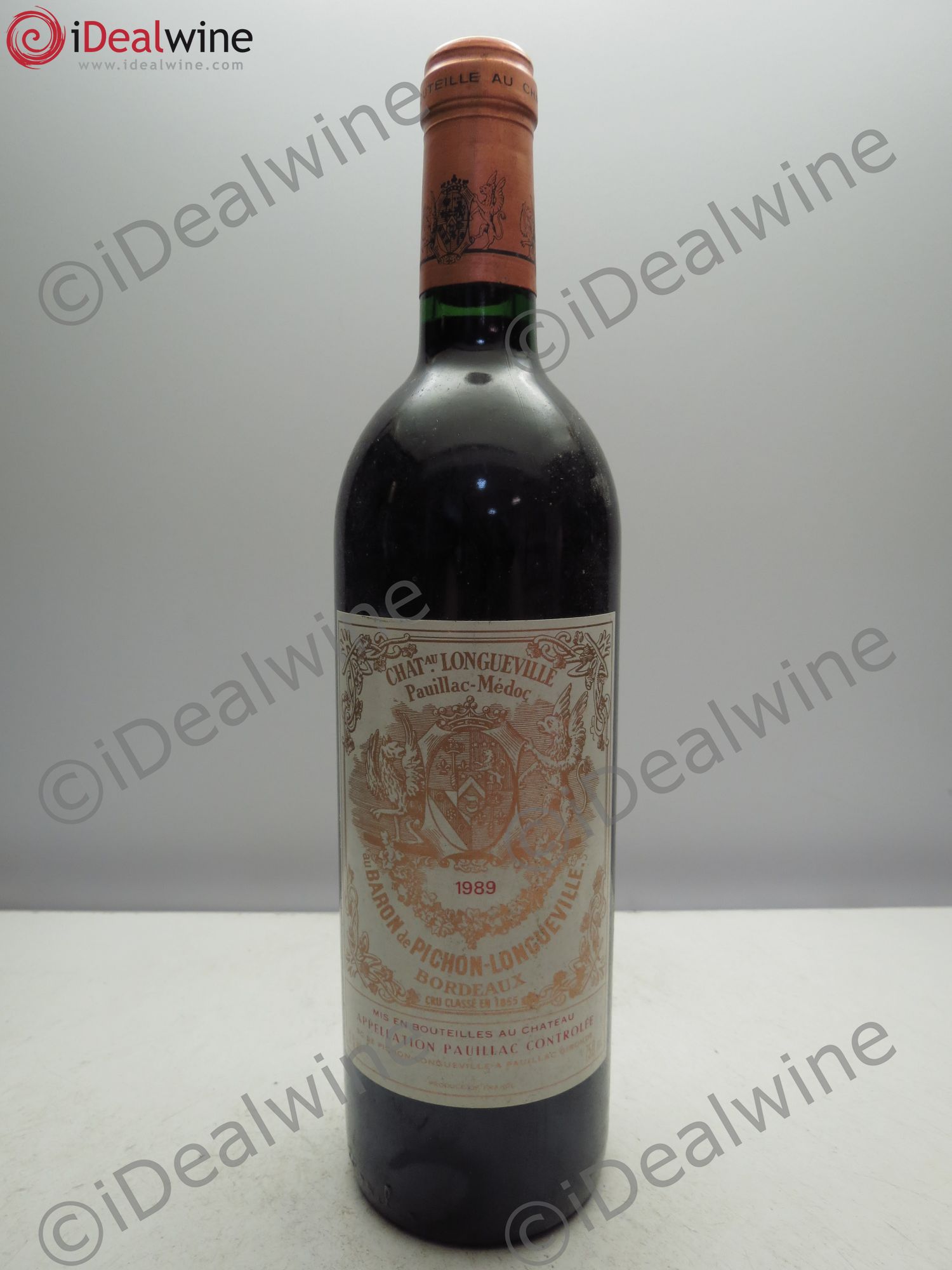 Pichon Longueville Baron 2ème Grand Cru Classé 1989 - Lot de 1 bouteille - 0
