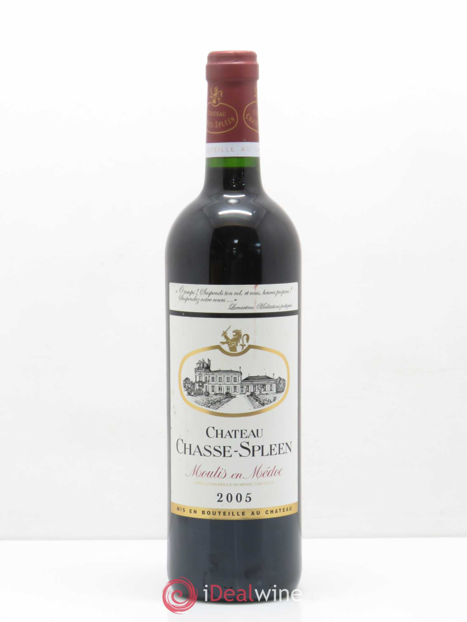 Château Chasse Spleen 2005 - Lot de 1 bouteille - 0