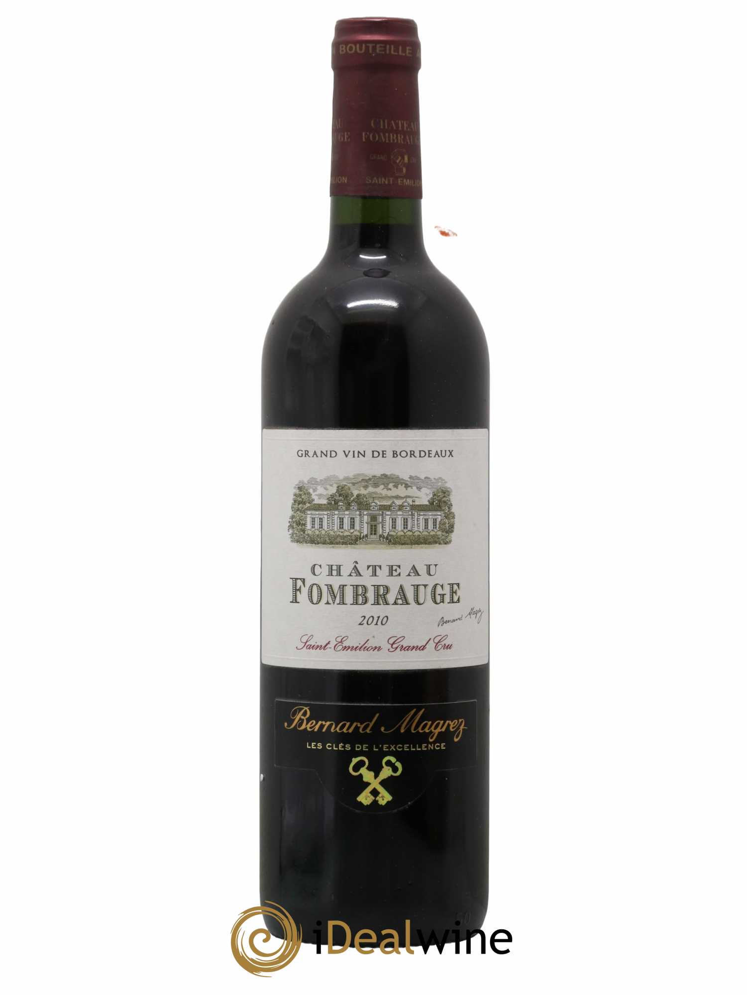 Château Fombrauge Grand Cru Classé 2010 - Lot de 1 bouteille - 0