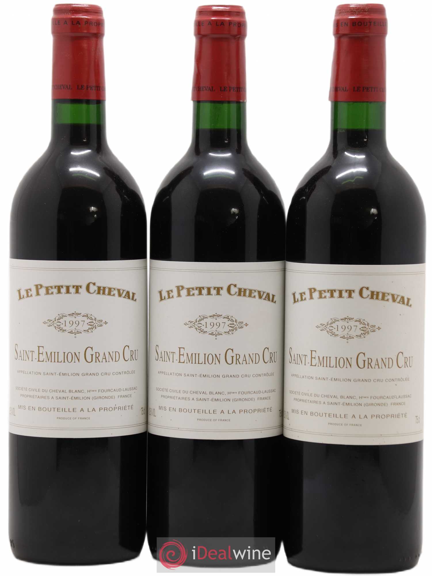 Le Petit Cheval Second Vin 1997 - Lot de 12 bouteilles - 1