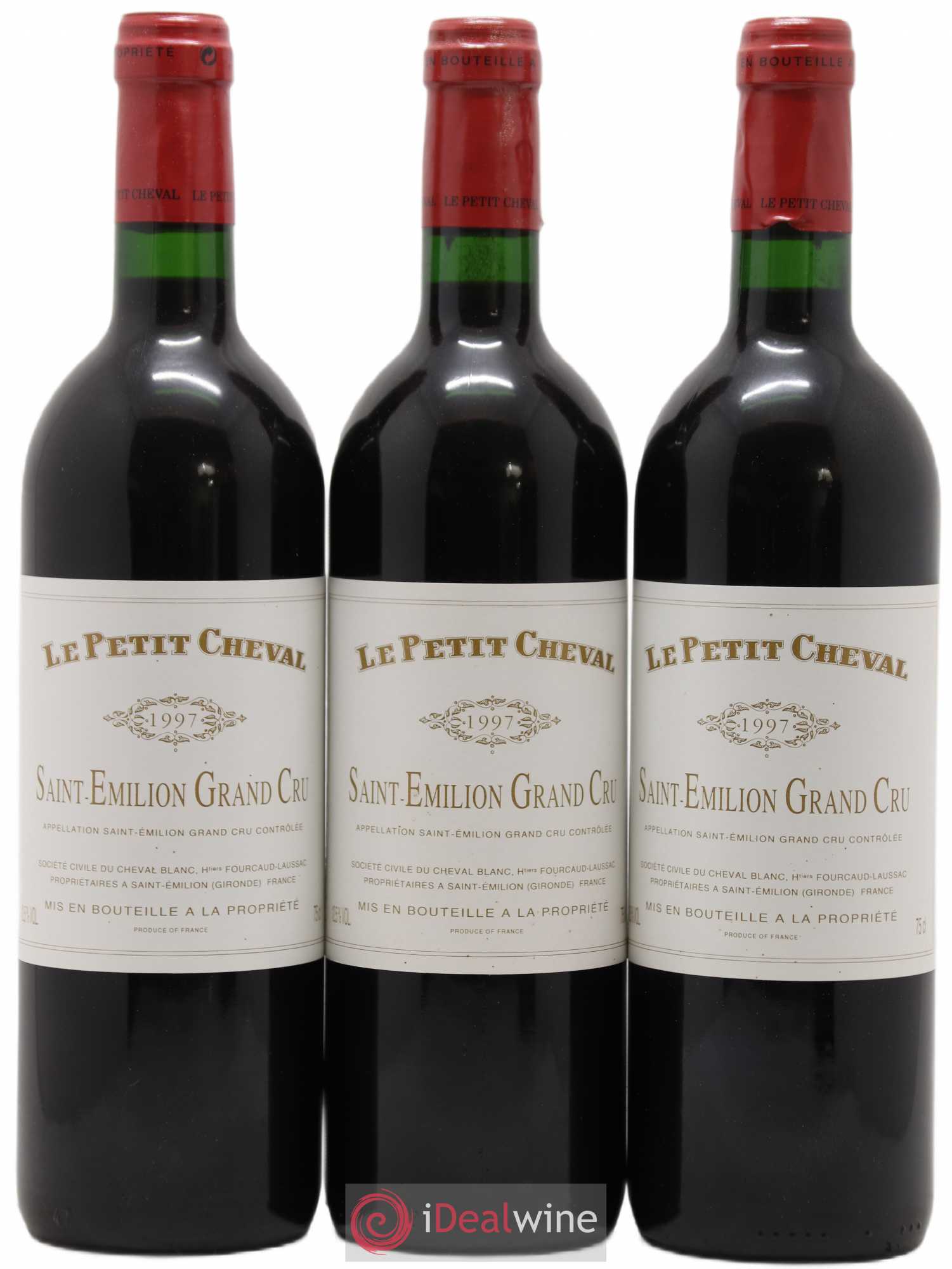 Le Petit Cheval Second Vin 1997 - Lot de 12 bouteilles - 2