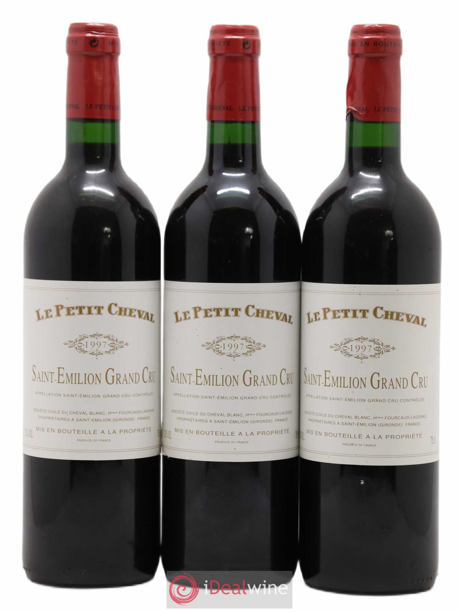 Le Petit Cheval Second Vin 1997 - Lot de 12 bouteilles - 3