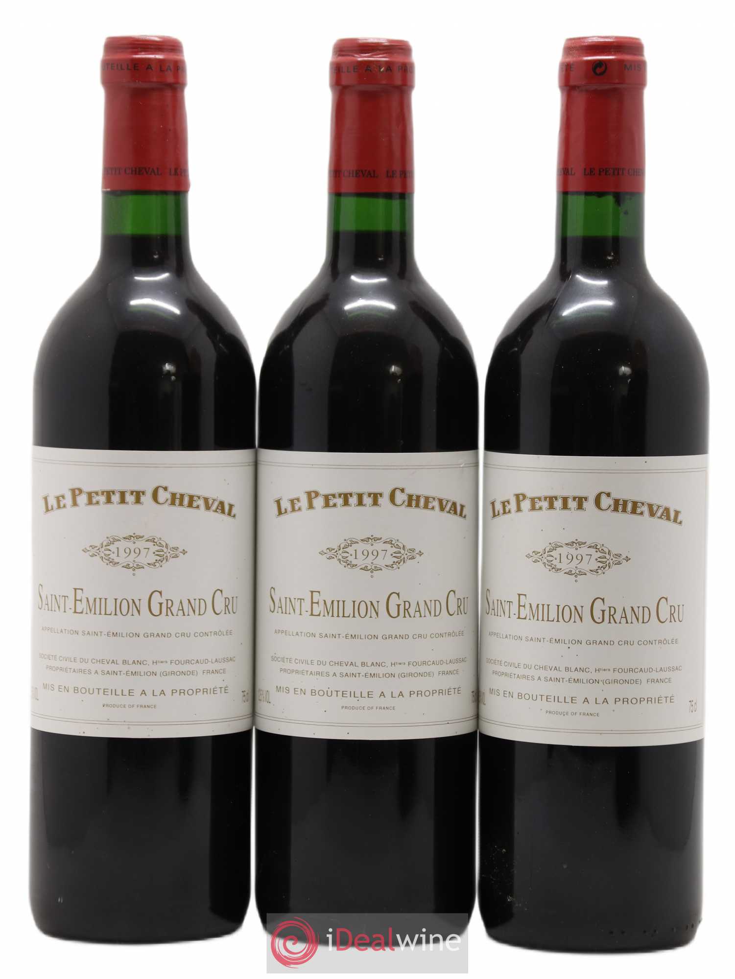 Le Petit Cheval Second Vin 1997 - Lot de 12 bouteilles - 4