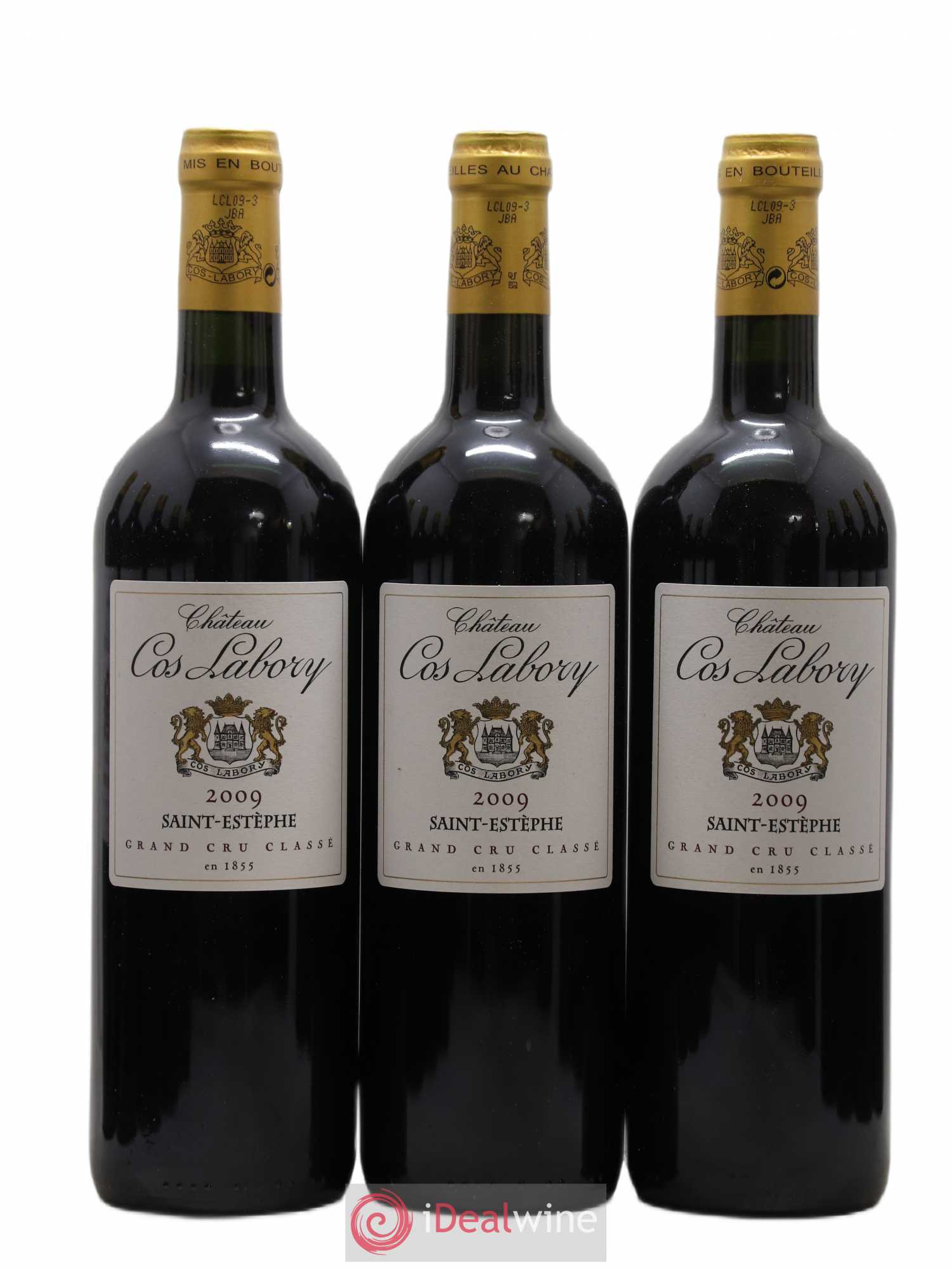 Château Cos Labory 5ème Grand Cru Classé 2009 - Lot de 12 bouteilles - 1
