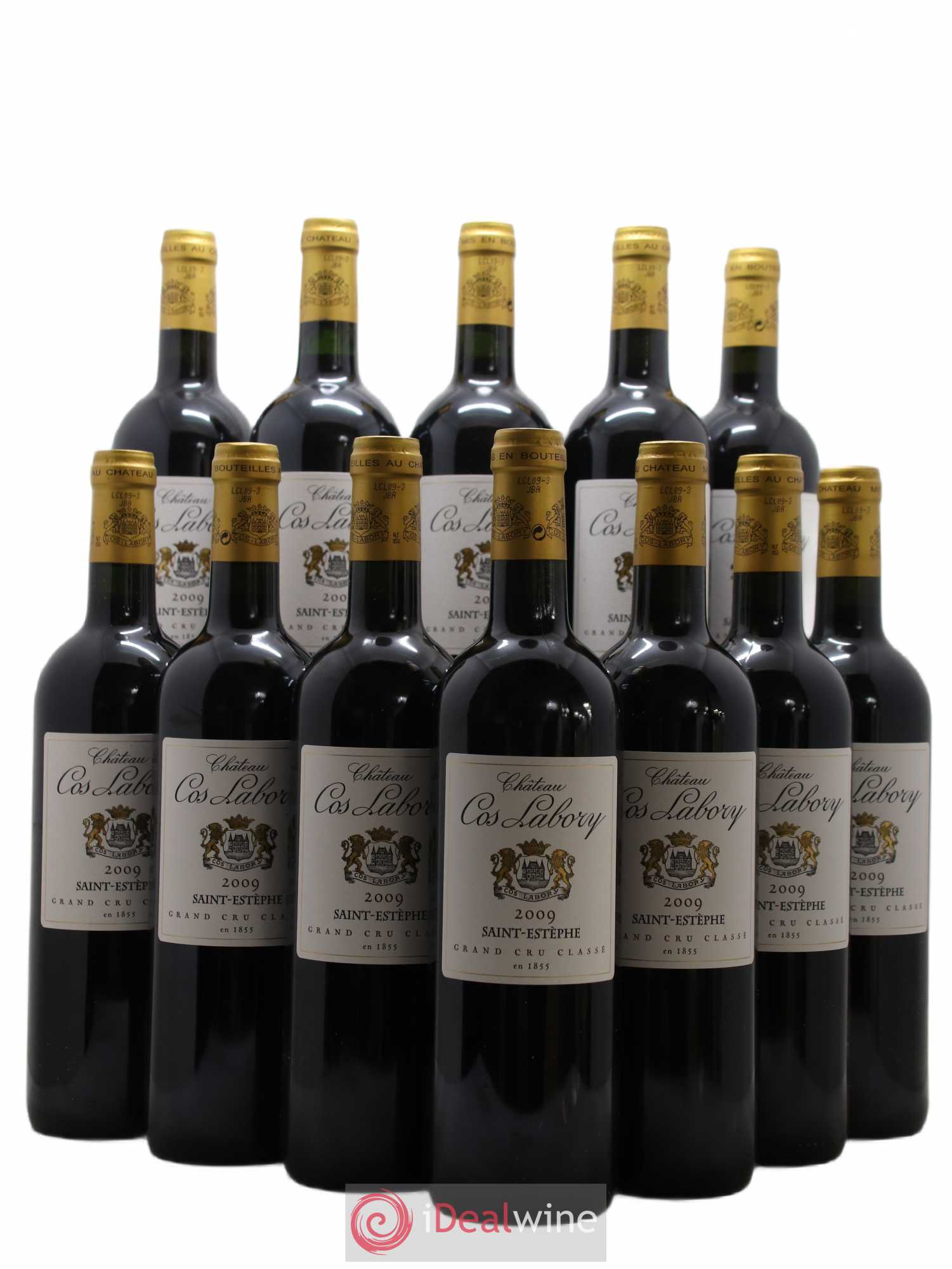 Château Cos Labory 5ème Grand Cru Classé 2009 - Lot de 12 bouteilles - 0