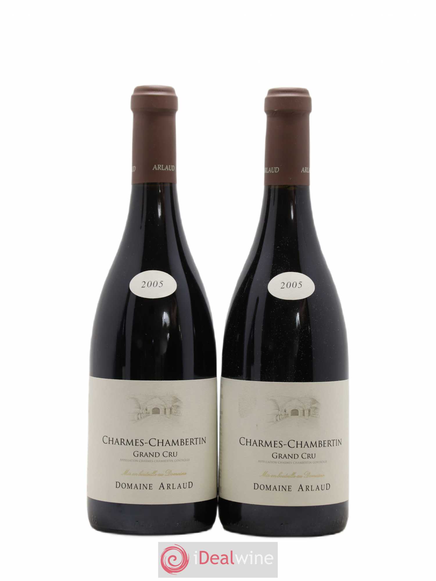 Charmes-Chambertin Grand Cru Arlaud 2005 - Lot de 2 bouteilles - 0