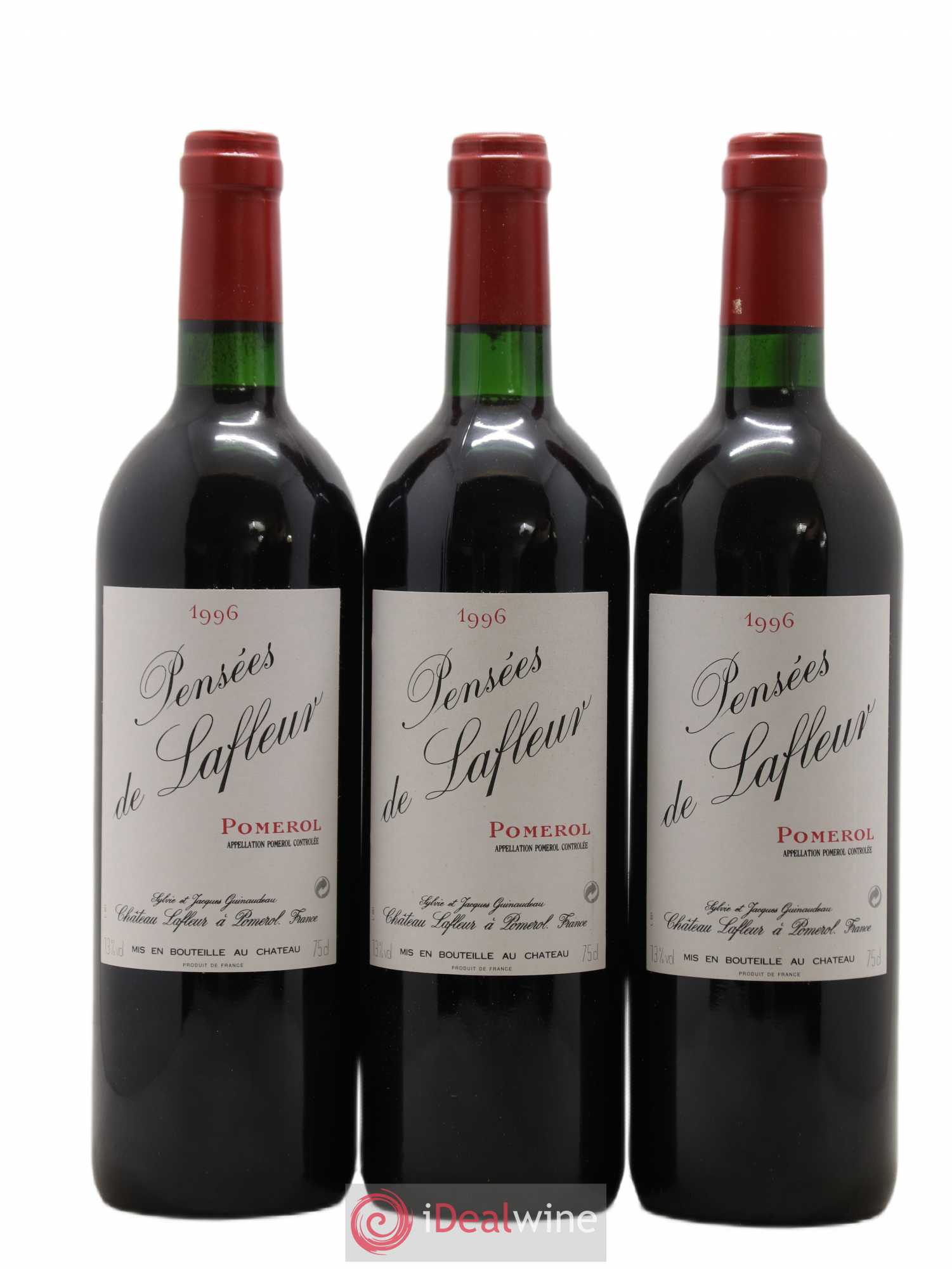 Pensées de Lafleur Second Vin 1996 - Lot de 6 bouteilles - 2