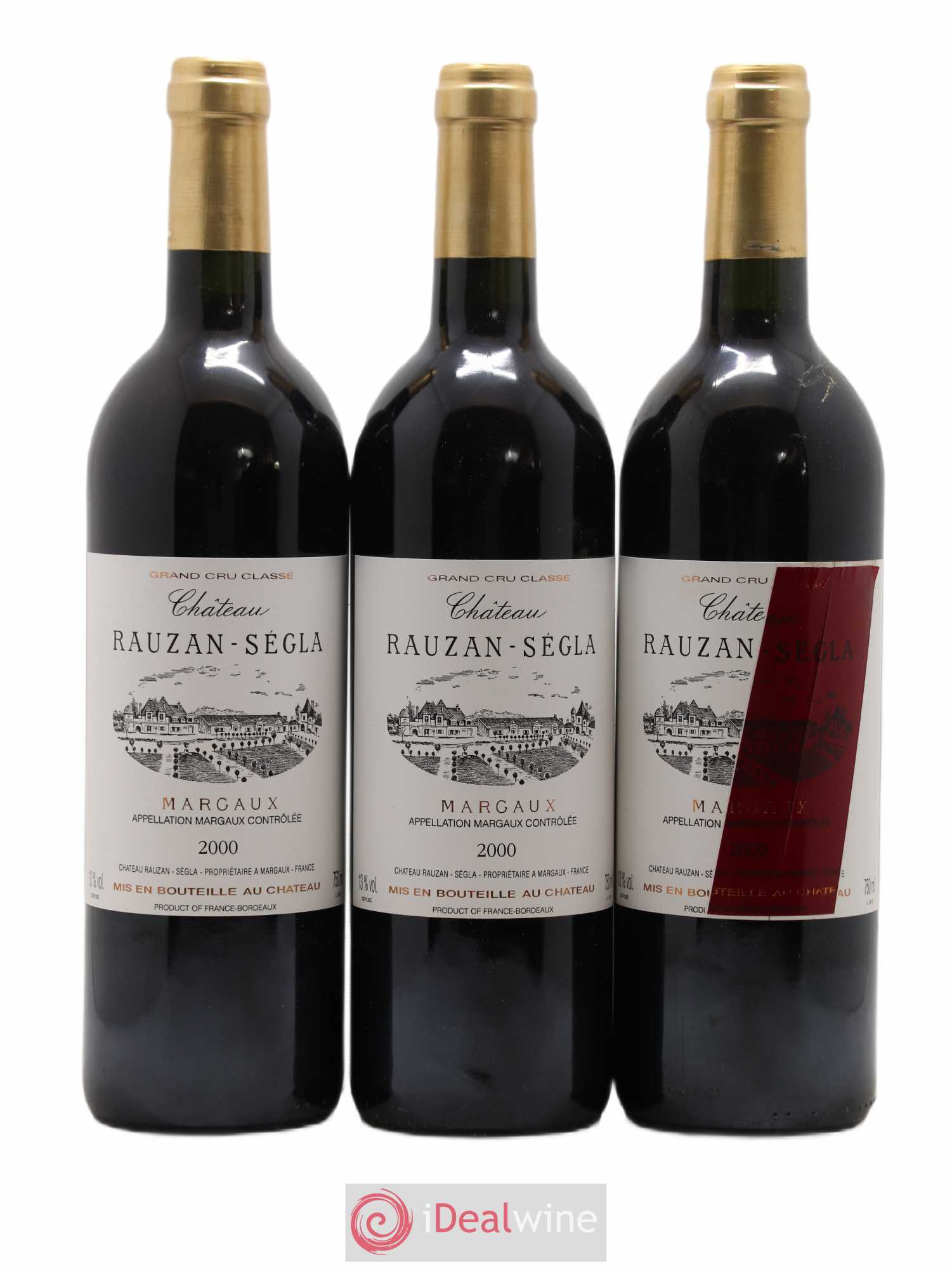 Château Rauzan Ségla Grand Cru Classé 2000 - Lot de 12 bouteilles - 4