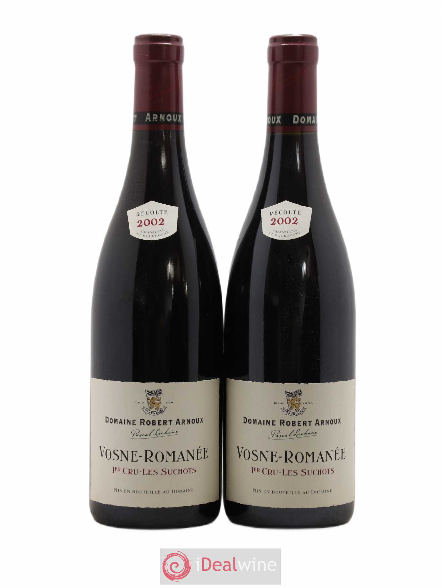 Vosne-Romanée 1er Cru Les Suchots Arnoux-Lachaux (Domaine) 2002 - Lot de 2 bouteilles - 0