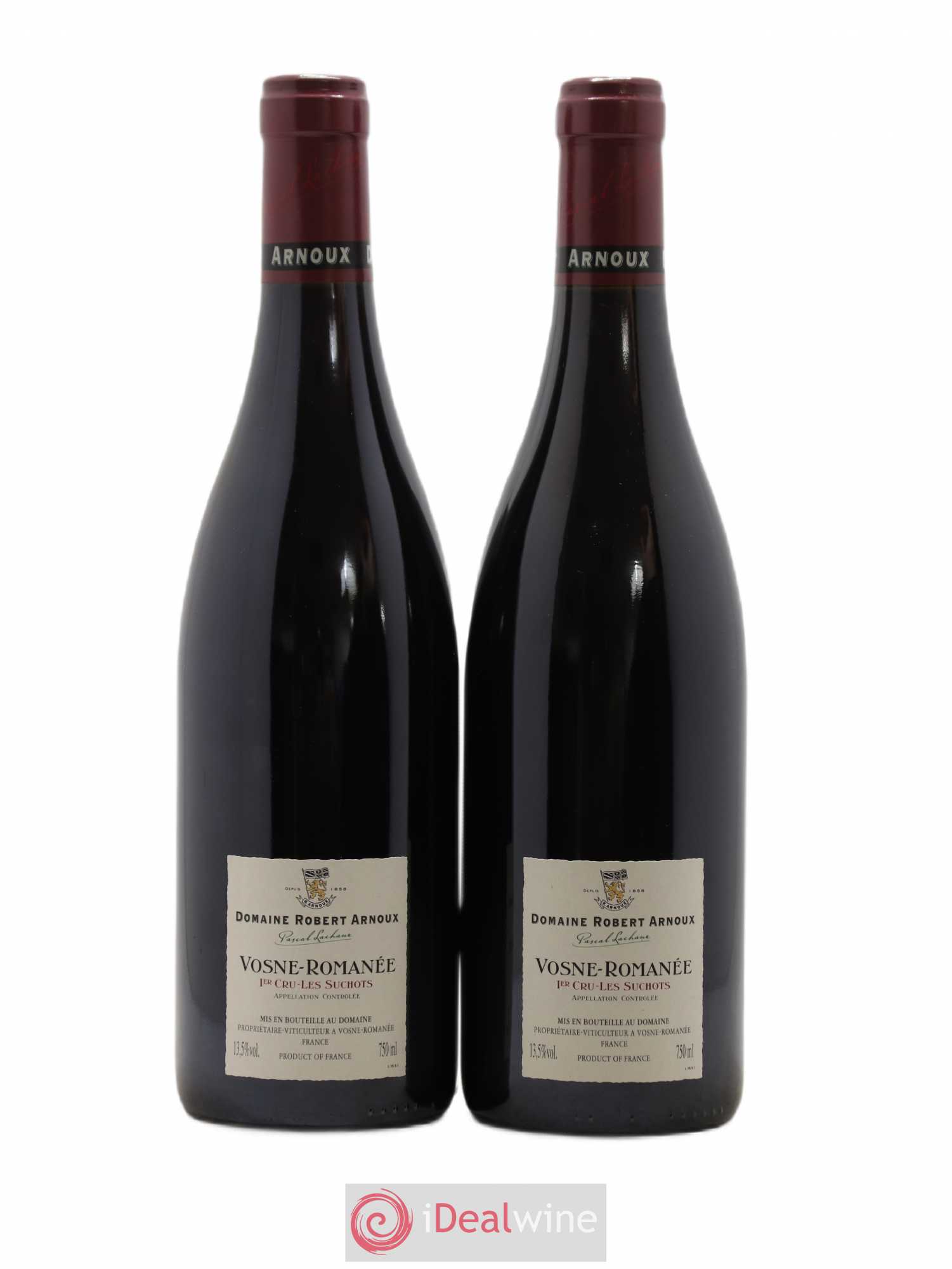 Vosne-Romanée 1er Cru Les Suchots Arnoux-Lachaux (Domaine) 2002 - Lot de 2 bouteilles - 1