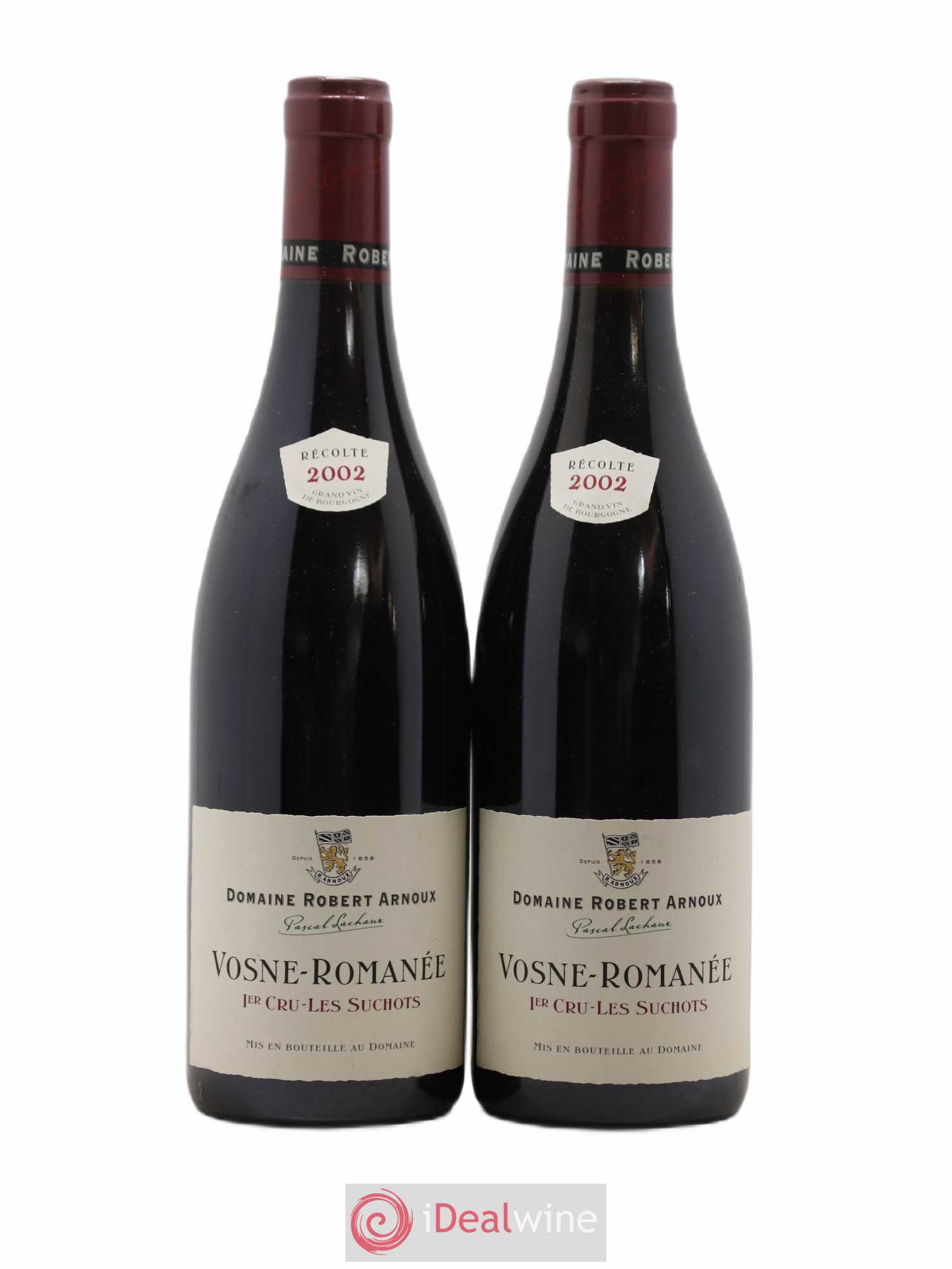 Vosne-Romanée 1er Cru Les Suchots Arnoux-Lachaux (Domaine) 2002 - Lot de 2 bouteilles - 0
