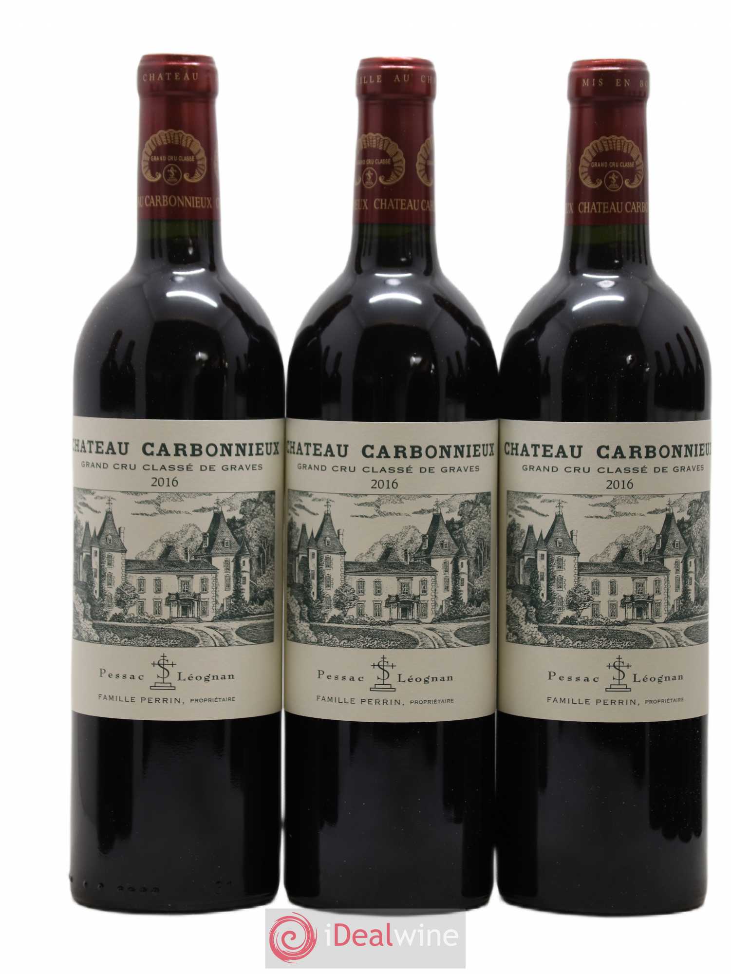 Château Carbonnieux Cru Classé de Graves 2016 - Lot de 12 bouteilles - 2