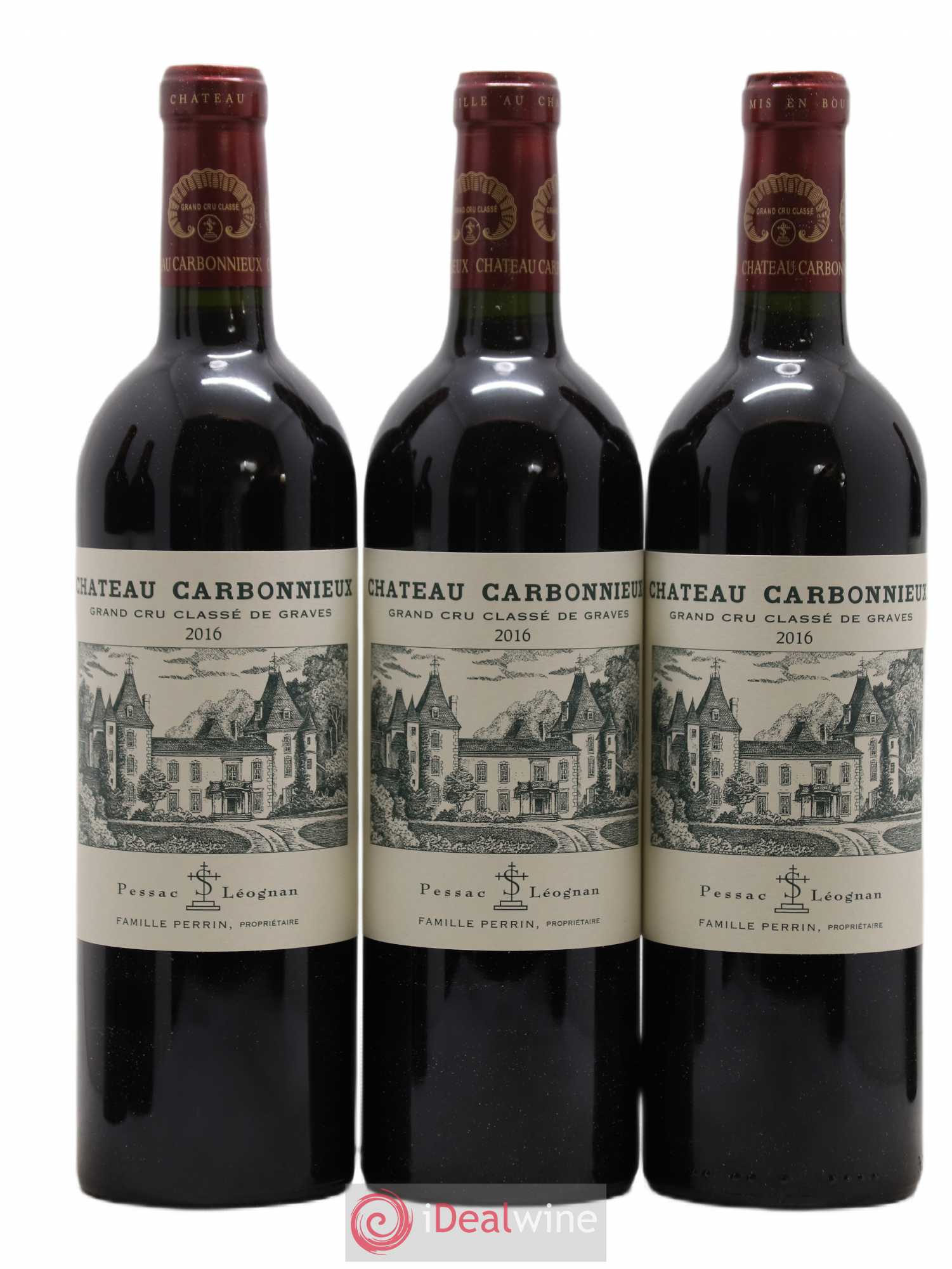 Château Carbonnieux Cru Classé de Graves 2016 - Lot de 12 bouteilles - 3