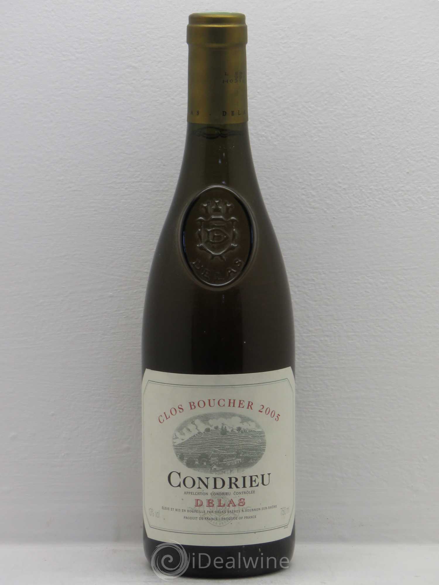 Condrieu Clos Boucher Delas Frères 2005 - Lot de 1 bouteille - 0