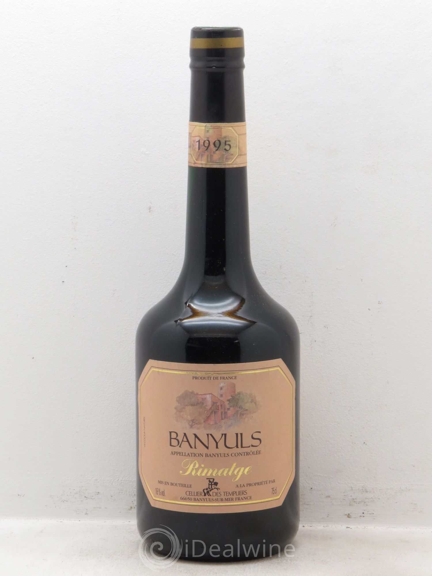 Banyuls Cellier des Templiers Rimatge 1995 - Posten von 1 Flasche - 0