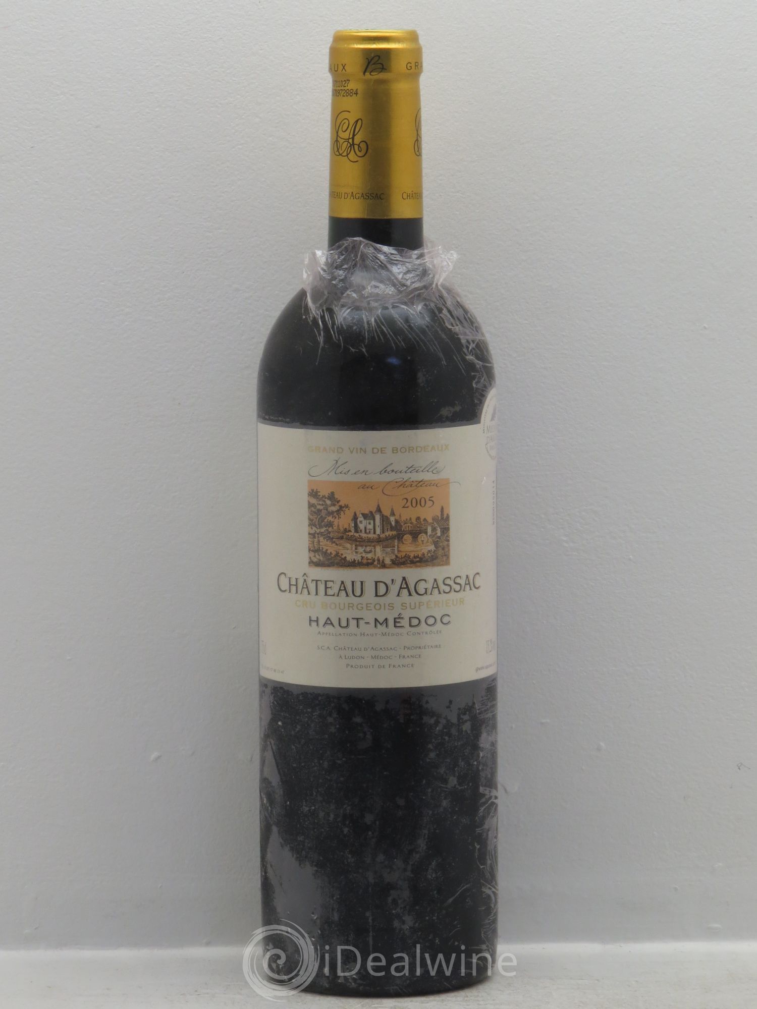 Château d' Agassac Cru Bourgeois 2005 - Lot de 1 bouteille - 0