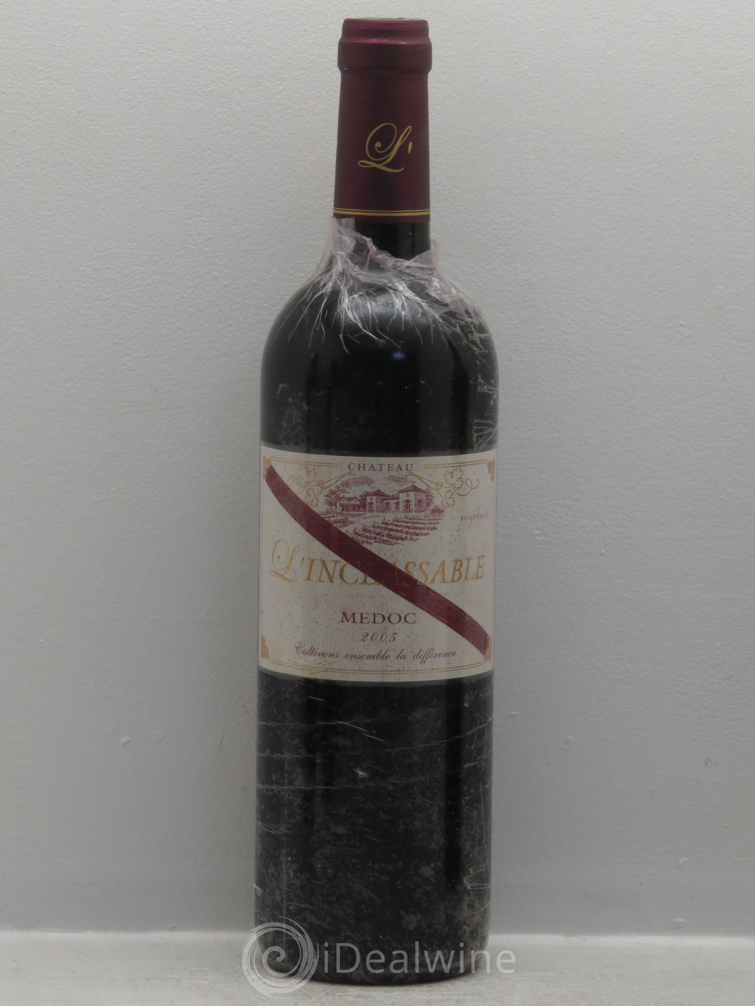 Bordeaux L'Inclassable 2005 - Lot of 6 bottles - 0