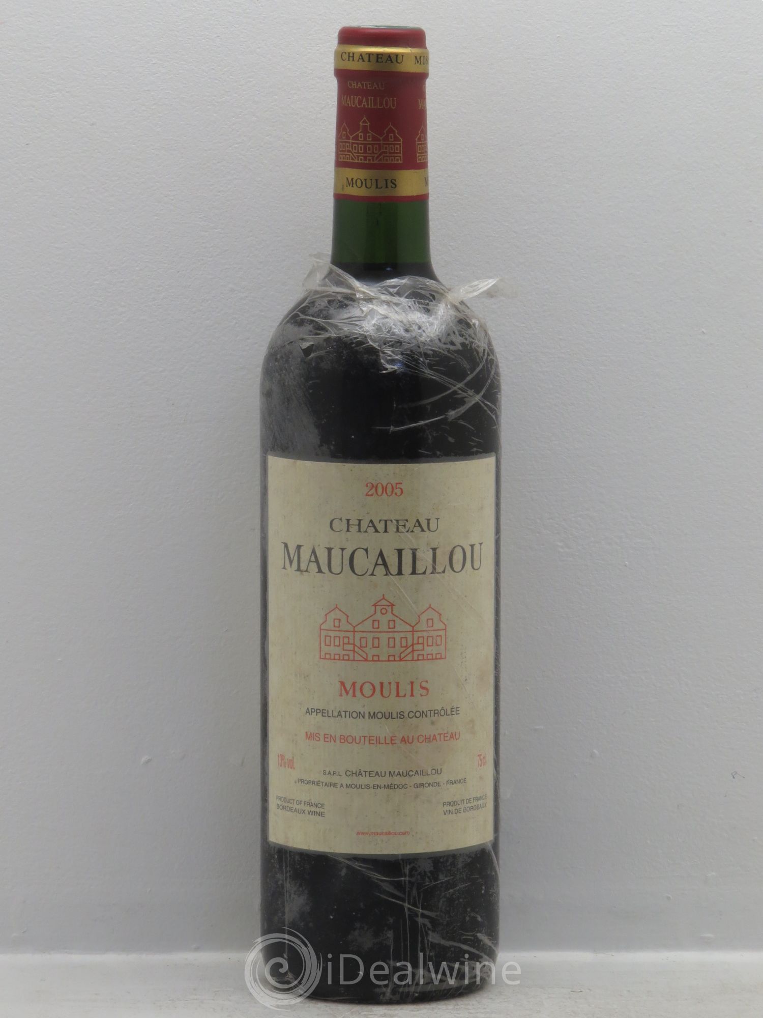 Château Maucaillou 2005 - Lot de 1 bouteille - 0