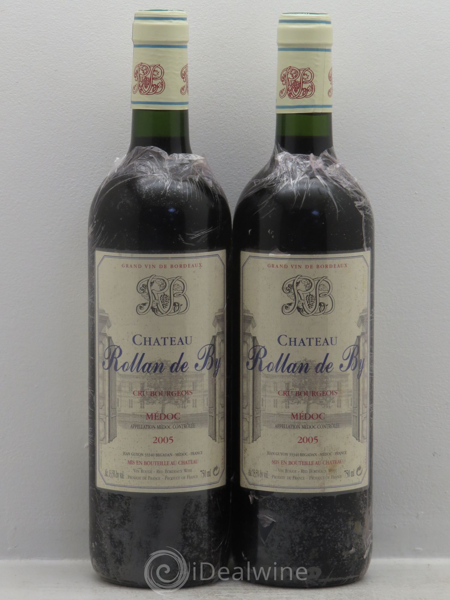 Château Rollan de By Cru Bourgeois 2005 - Lot de 2 bouteilles - 0