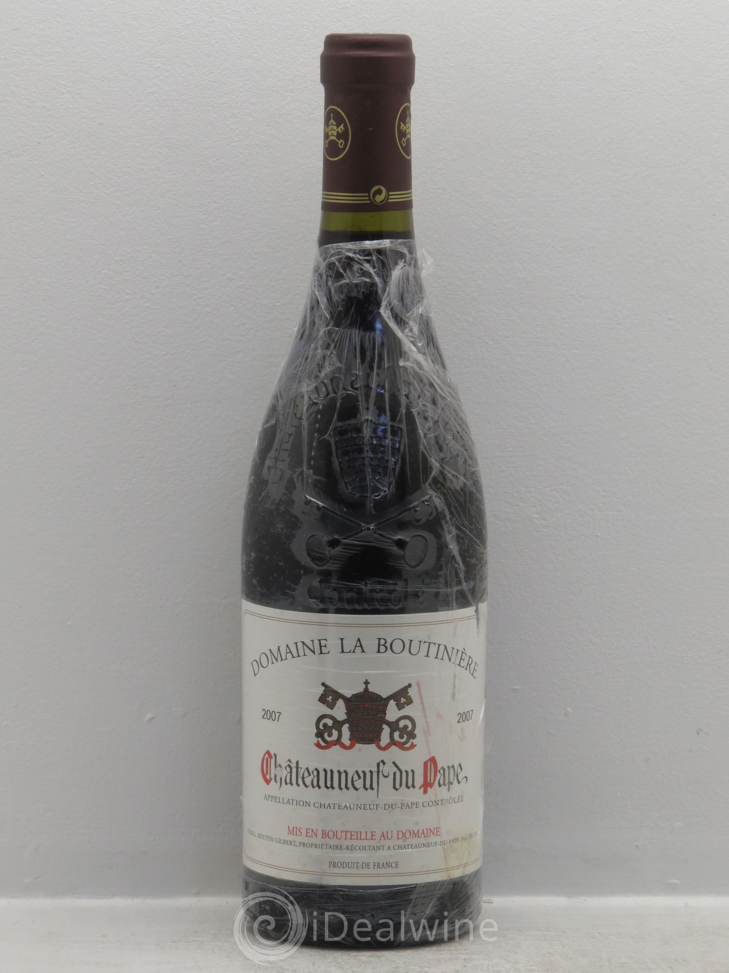 Châteauneuf-du-Pape La Boutinière 2007 - Posten von 6 Flaschen - 0